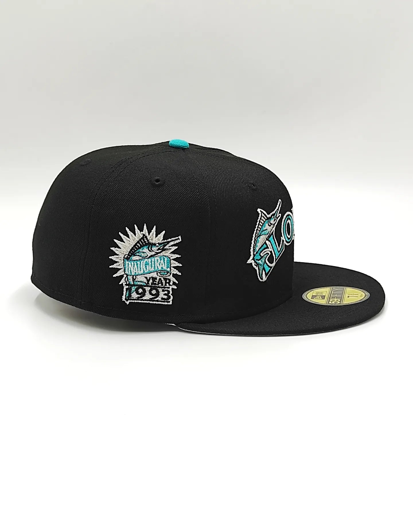New Era Florida Marlins inaugural year 1993 black prime edition 59fifty fitted hat