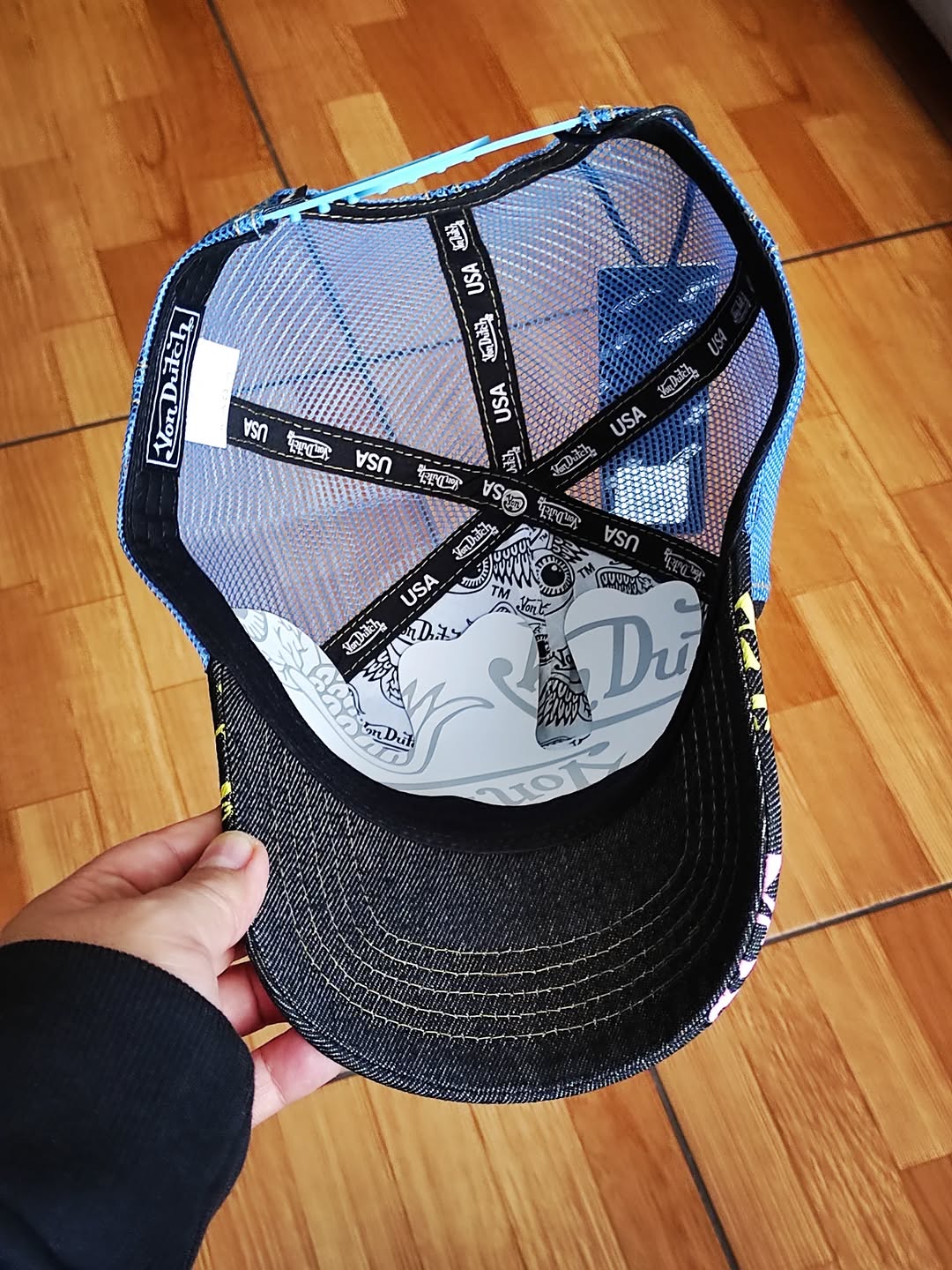 Multilogo Dutch Denim Trucker Hat