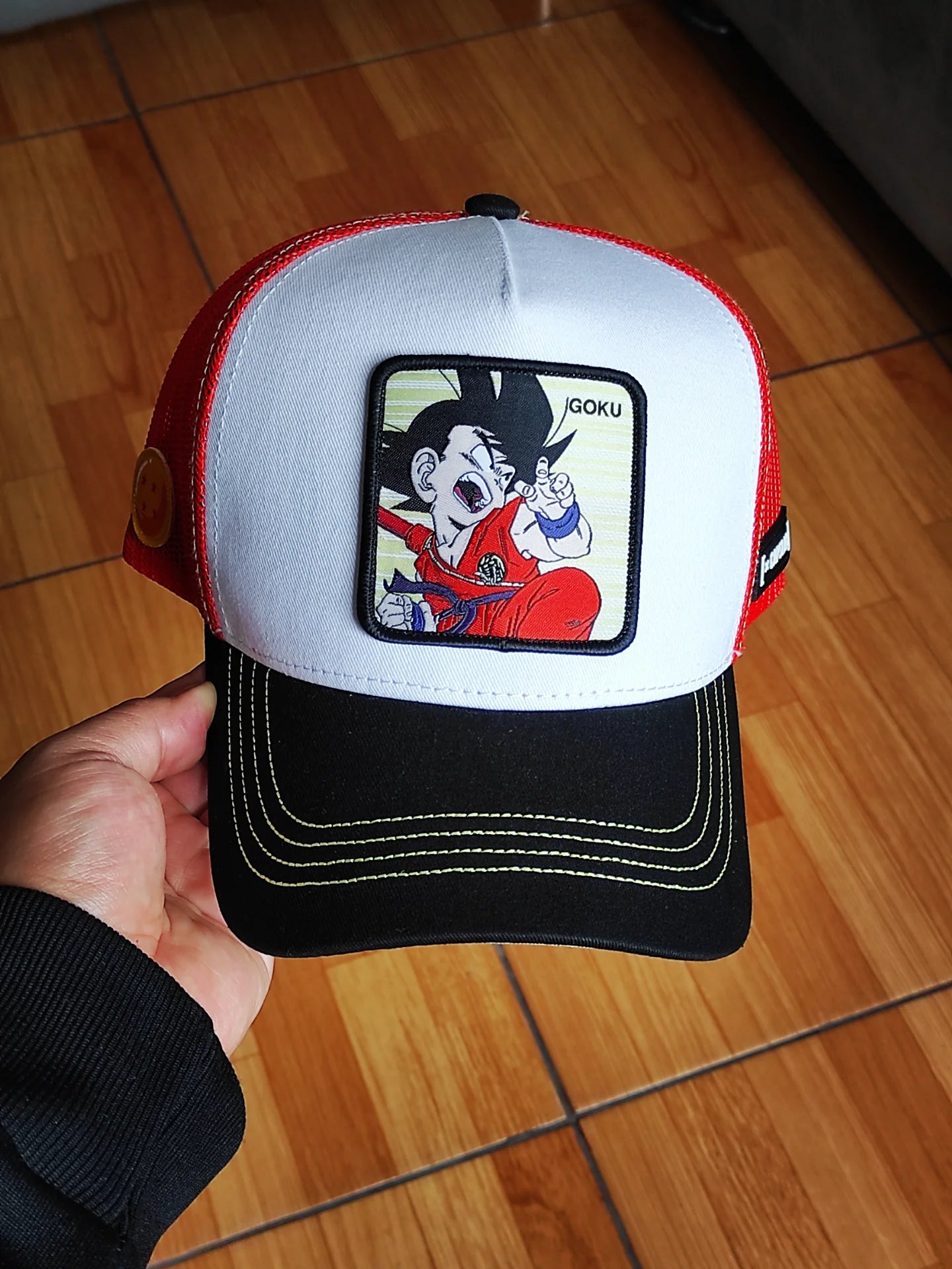 Capslab Dragon Ball Goku Trucker Snapback Hat
