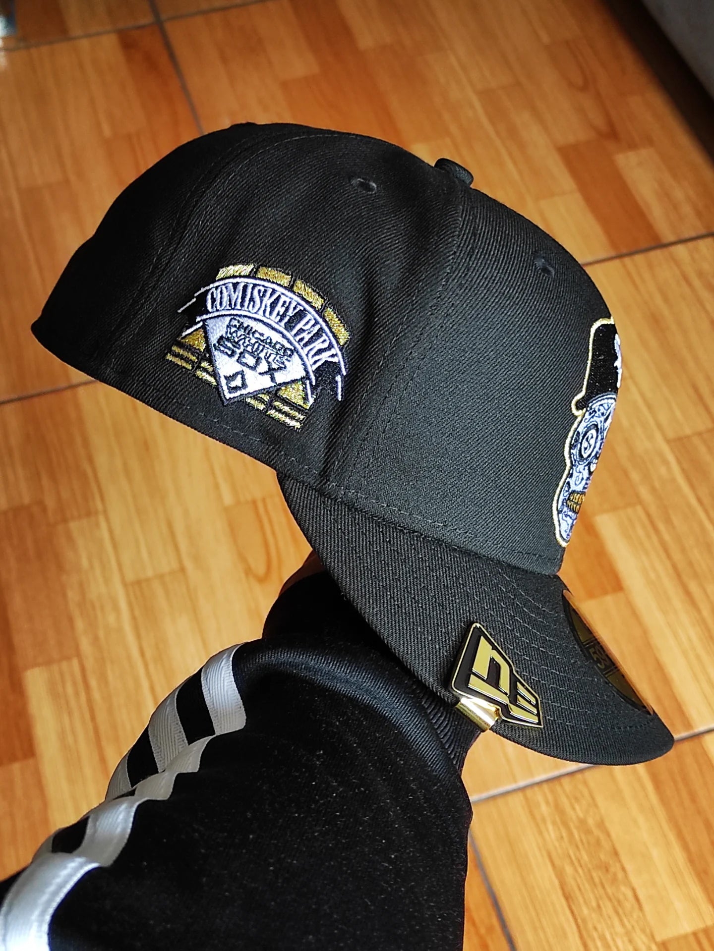 New Era Chicago White Sox Skull Prime Comiskey Park Edition 59Fifty Fitted Hat