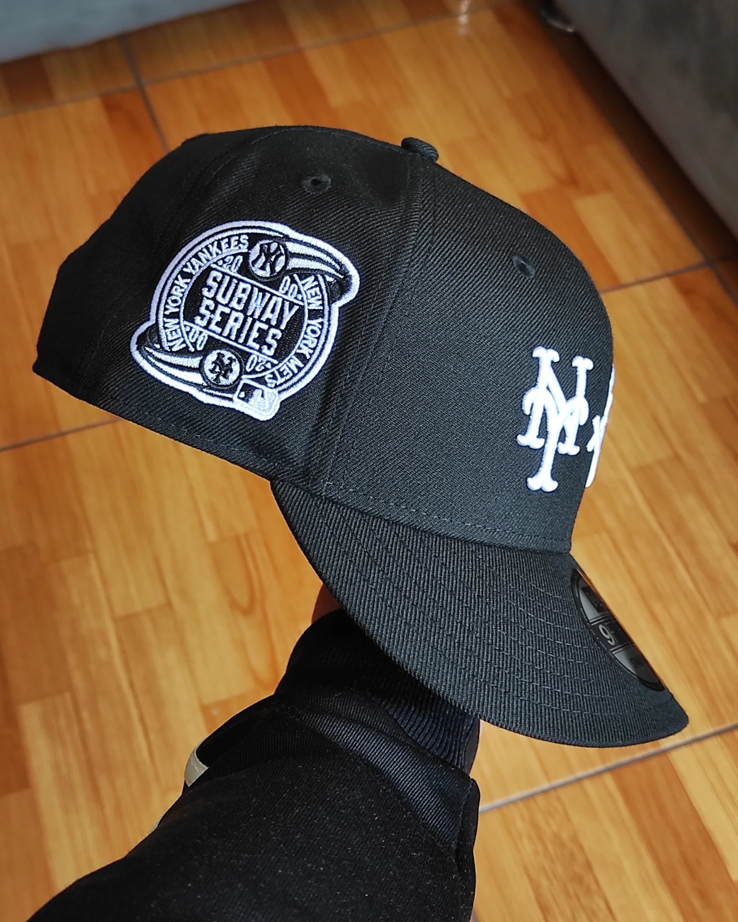 New Era New York Yankees vs Mets black 9 FIFTY SNAPBACK