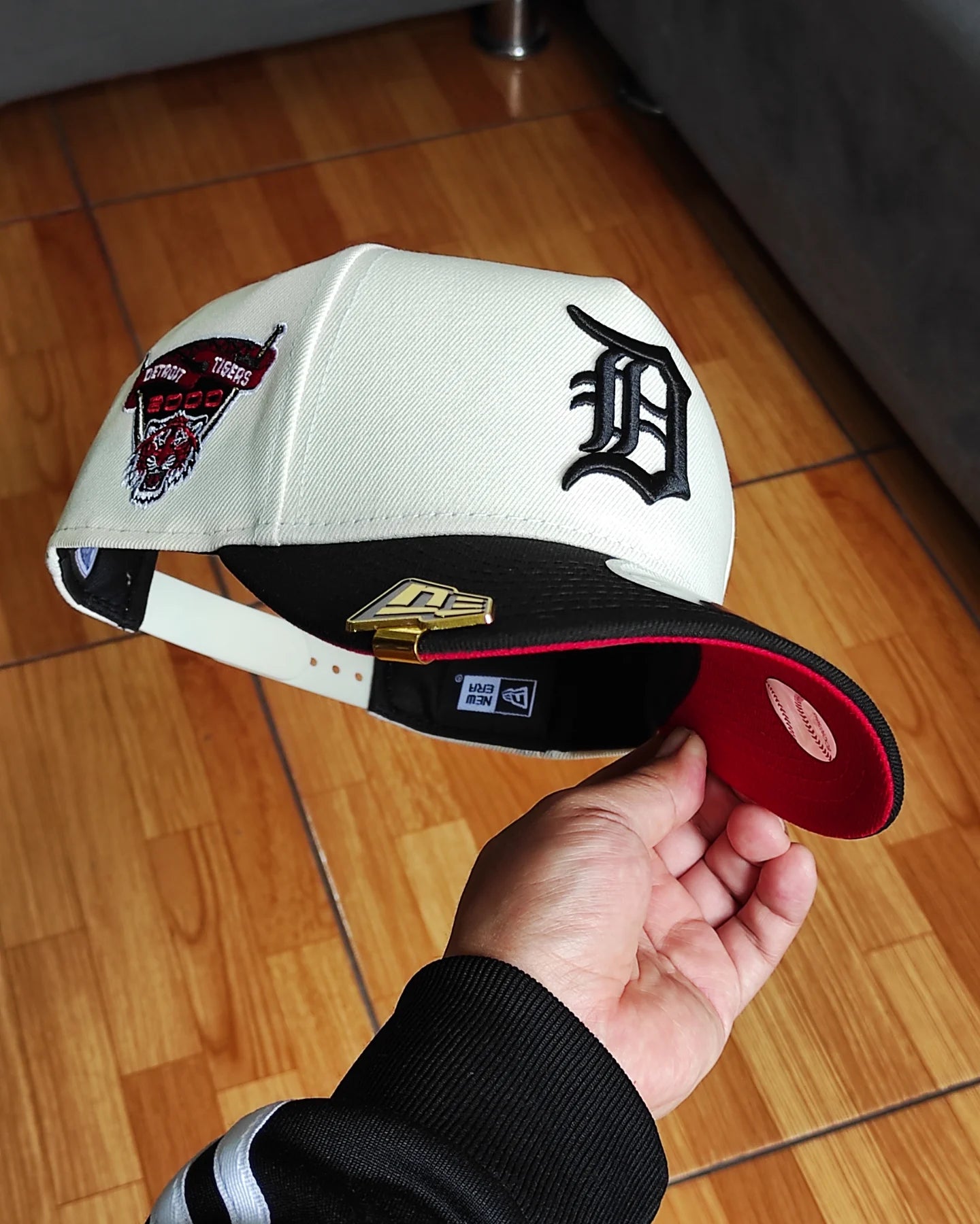 New Era Detroit Tigers Chrome Black 2 Tone 2000 Stadium 9Forty A-Frame Snapback