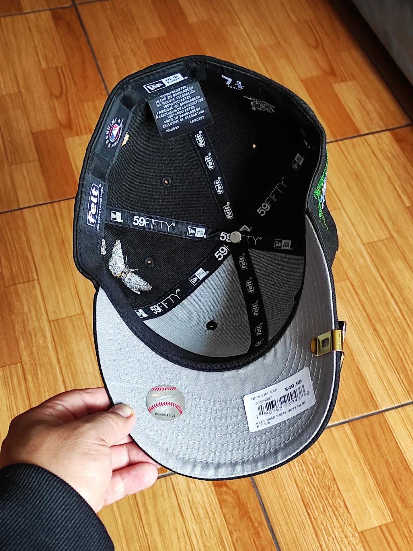 New Era New York Yankees BLACK felt 🦋 59FIFTY