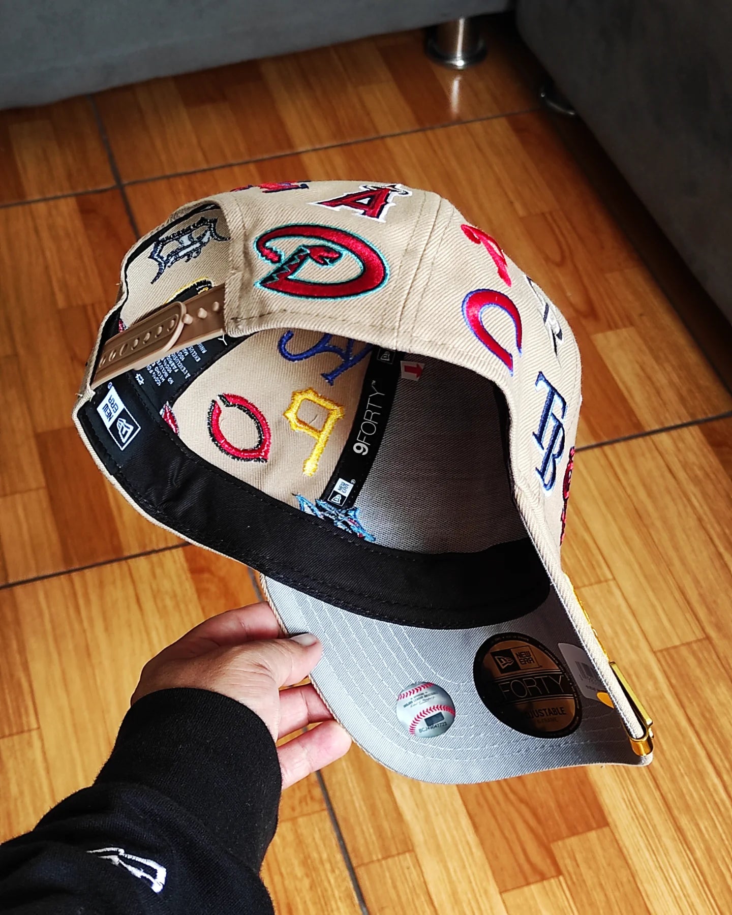 New Era MLB 'All Over' 9FORTY A-Frame Snapback