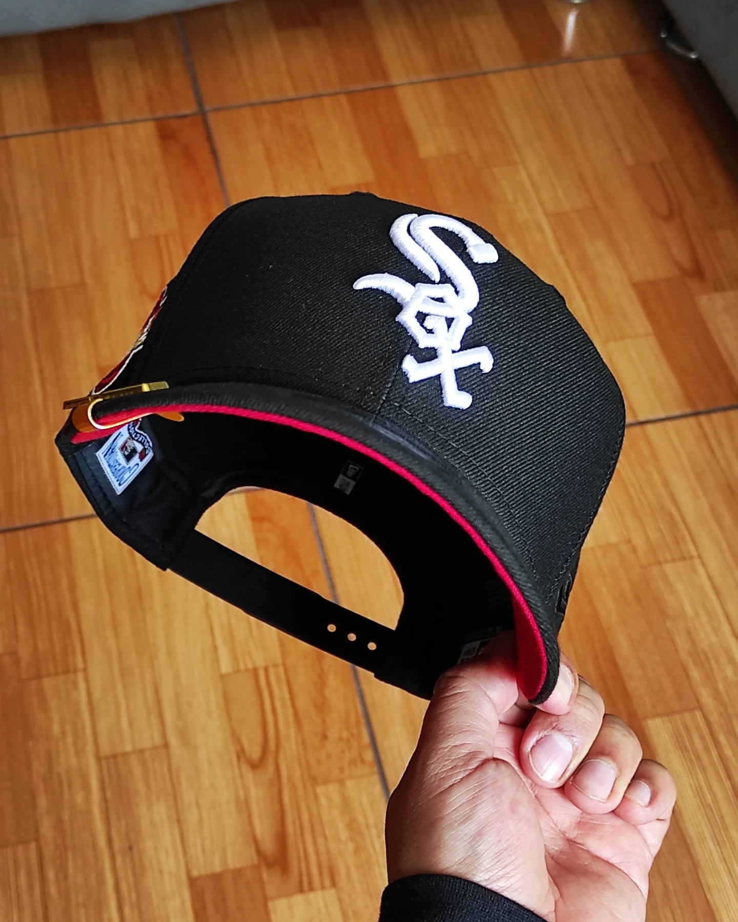New Era Chicago White Sox world series black red 9 FIFTY Snapback