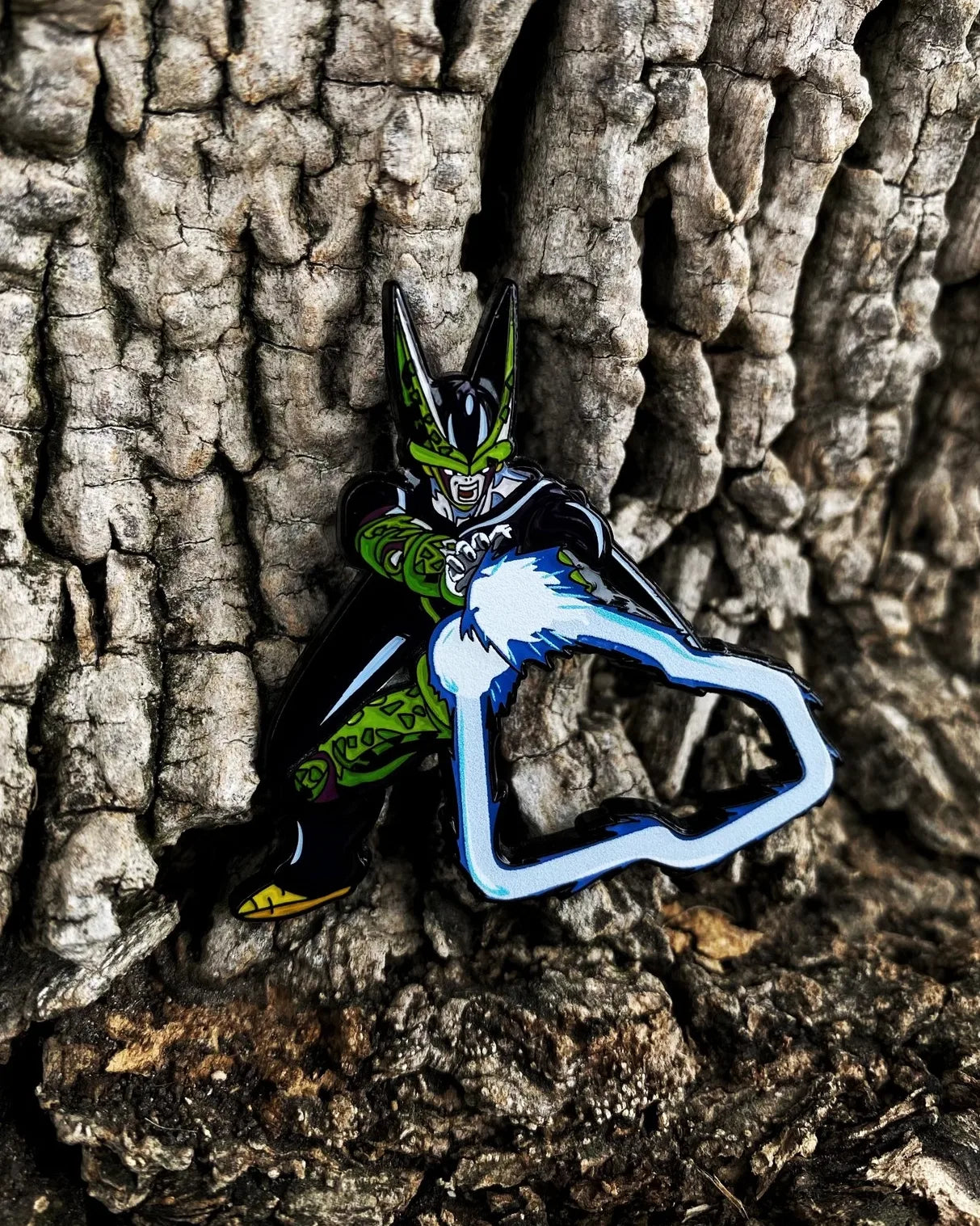 Perfect cell New Era flag pin