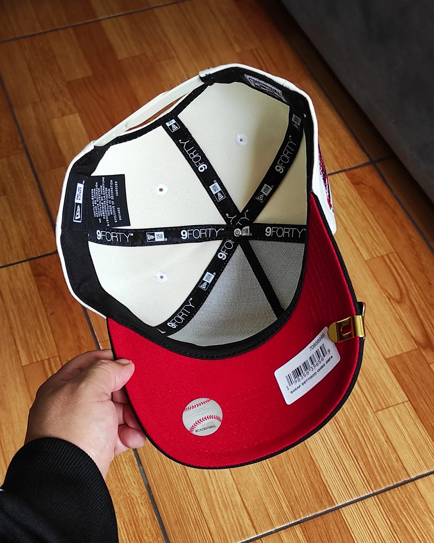 New Era Detroit Tigers Chrome Black 2 Tone 2000 Stadium 9Forty A-Frame Snapback