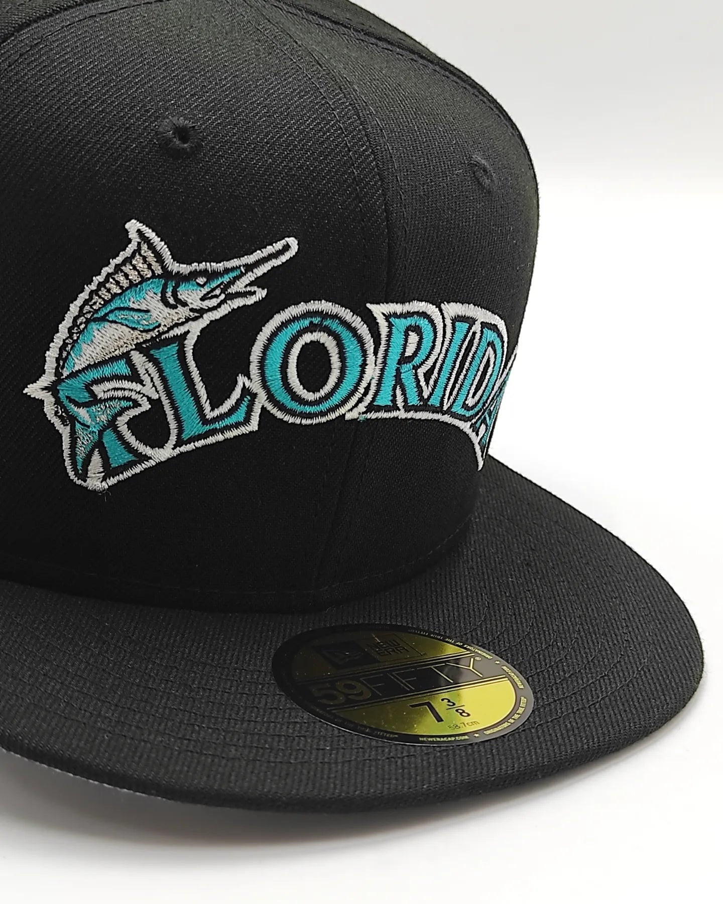 New Era Florida Marlins inaugural year 1993 black prime edition 59fifty fitted hat