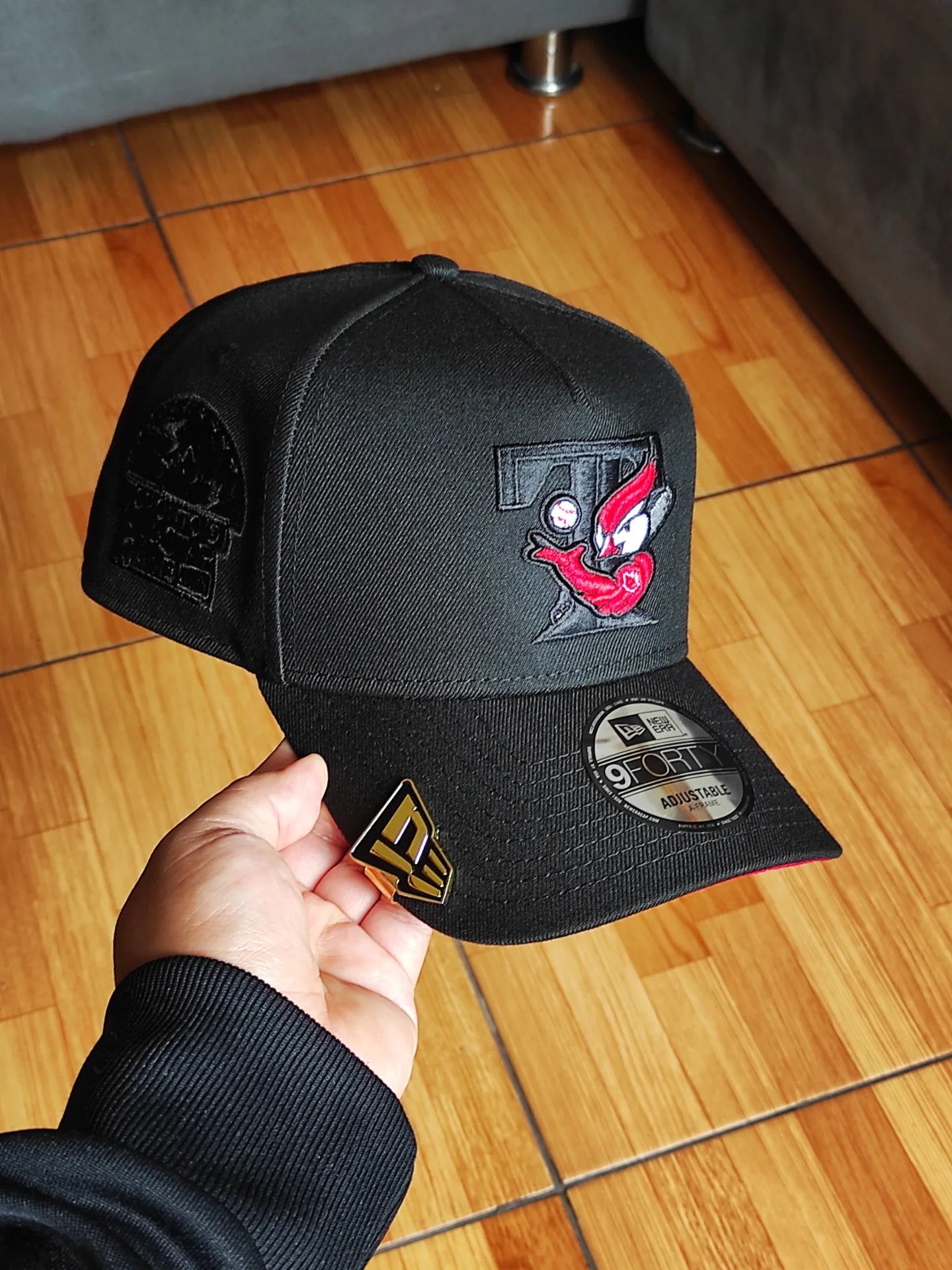 New Era Toronto Blue Jays All Star 1991 Black Out Red Edition 9Forty A Frame Snapback