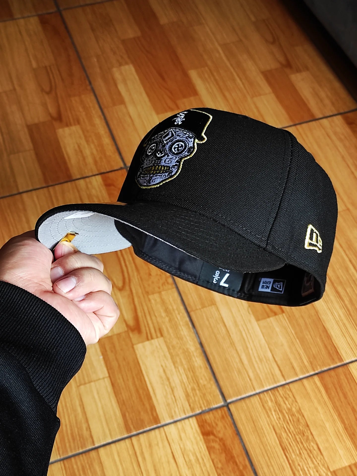 New Era Chicago White Sox Skull Prime Comiskey Park Edition 59Fifty Fitted Hat