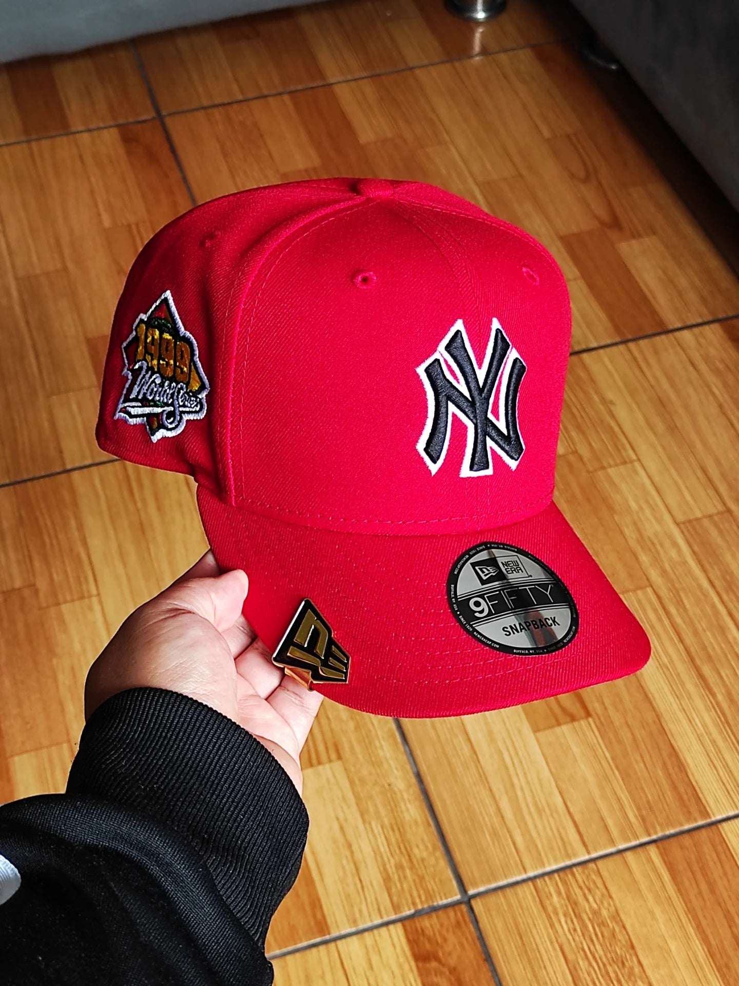 New Era New York Yankees 1999 World Series Scarlet Edition 9Fifty Snapback Hat