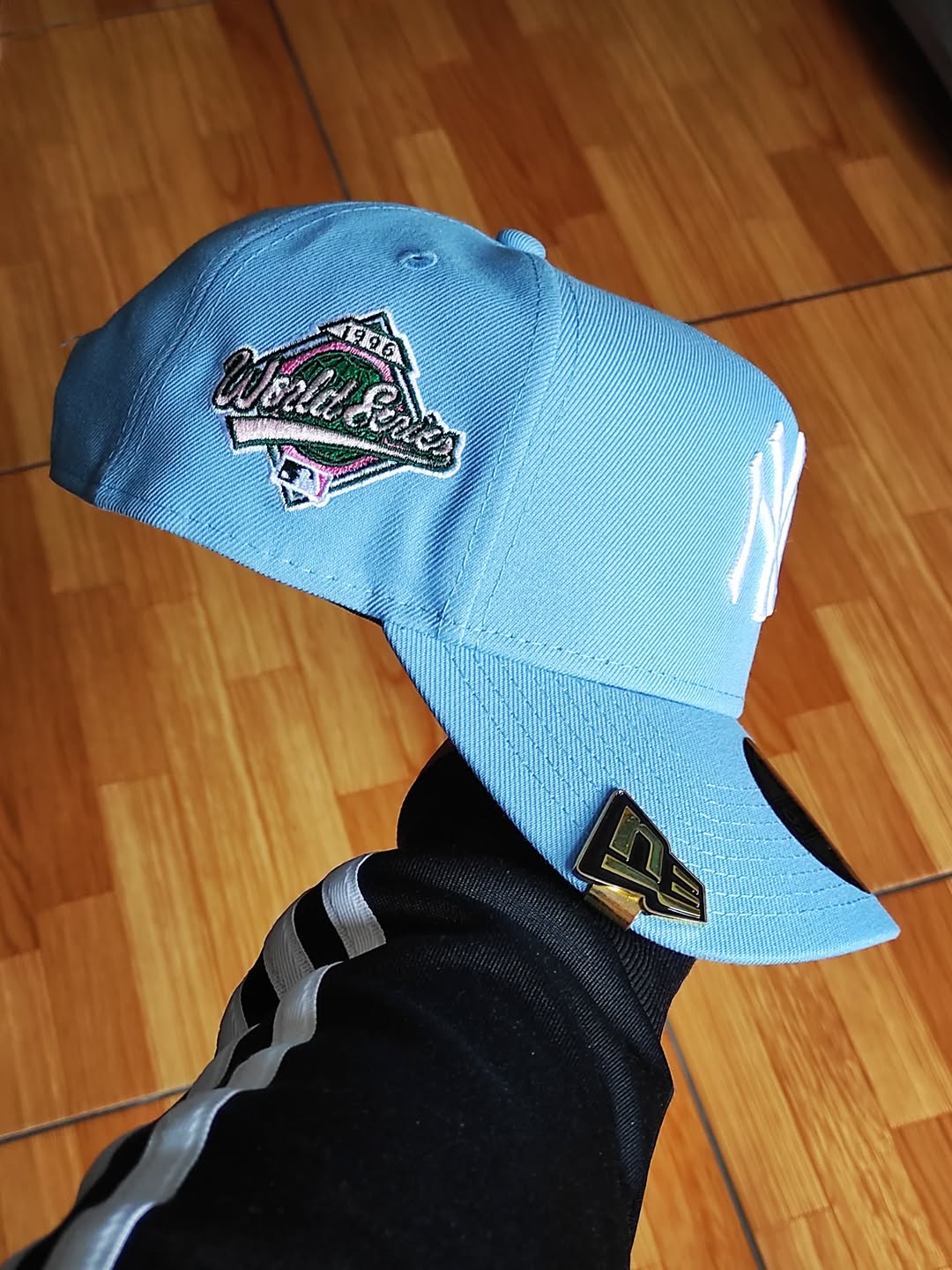 New Era New York Yankees World Series 1996 SKY blue rose 9forty A-FRAME