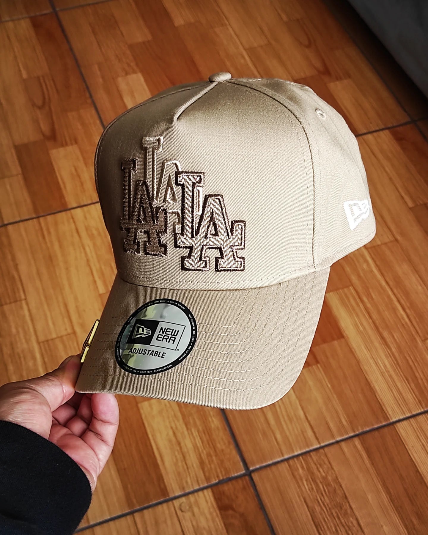 New Era Los Angeles Dodgers cord & tweed Ajustable A-FRAME snapback