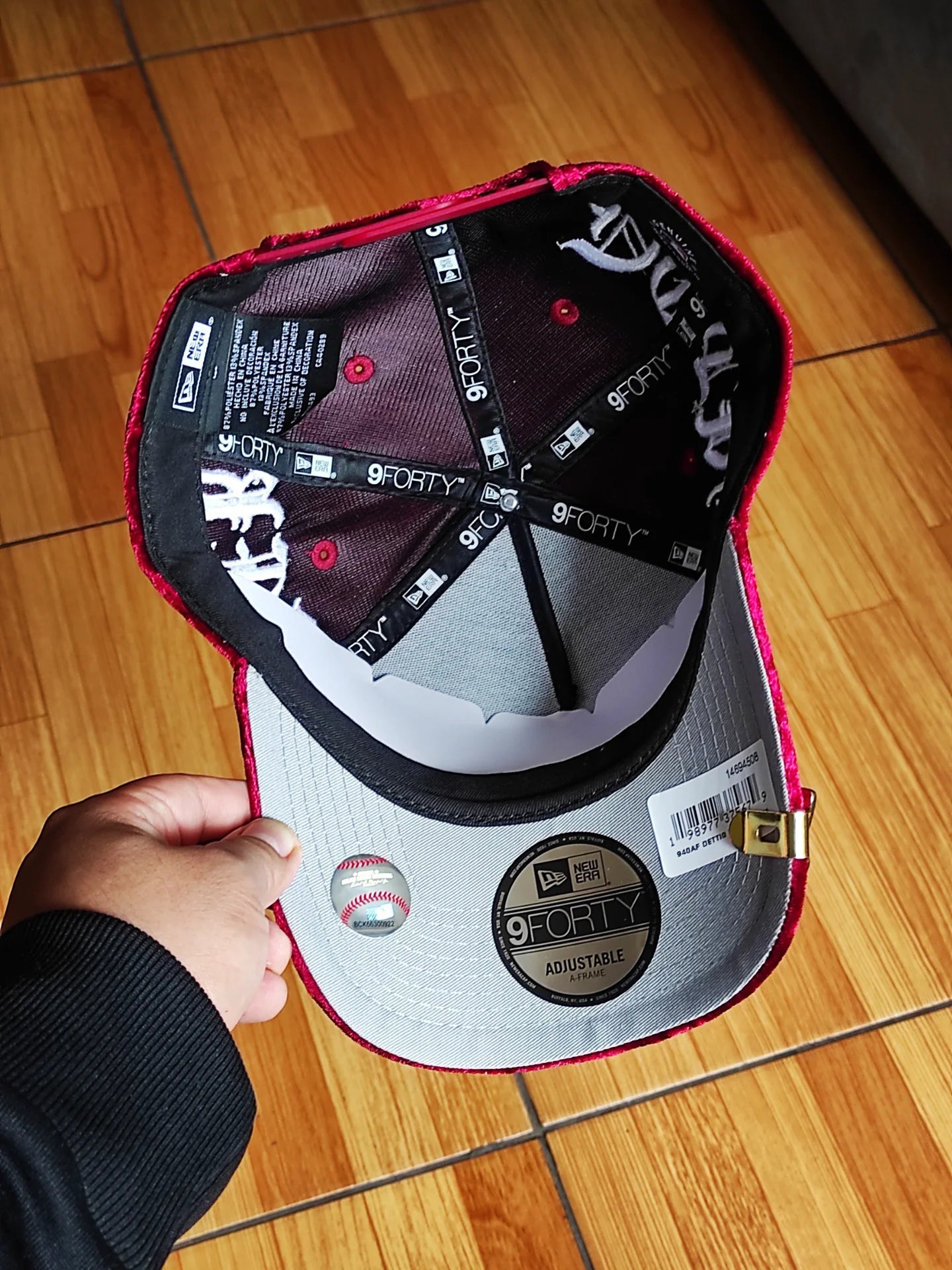 New Era Detroit Tigers ' Velvet' 9FORTY A-Frame Snapback