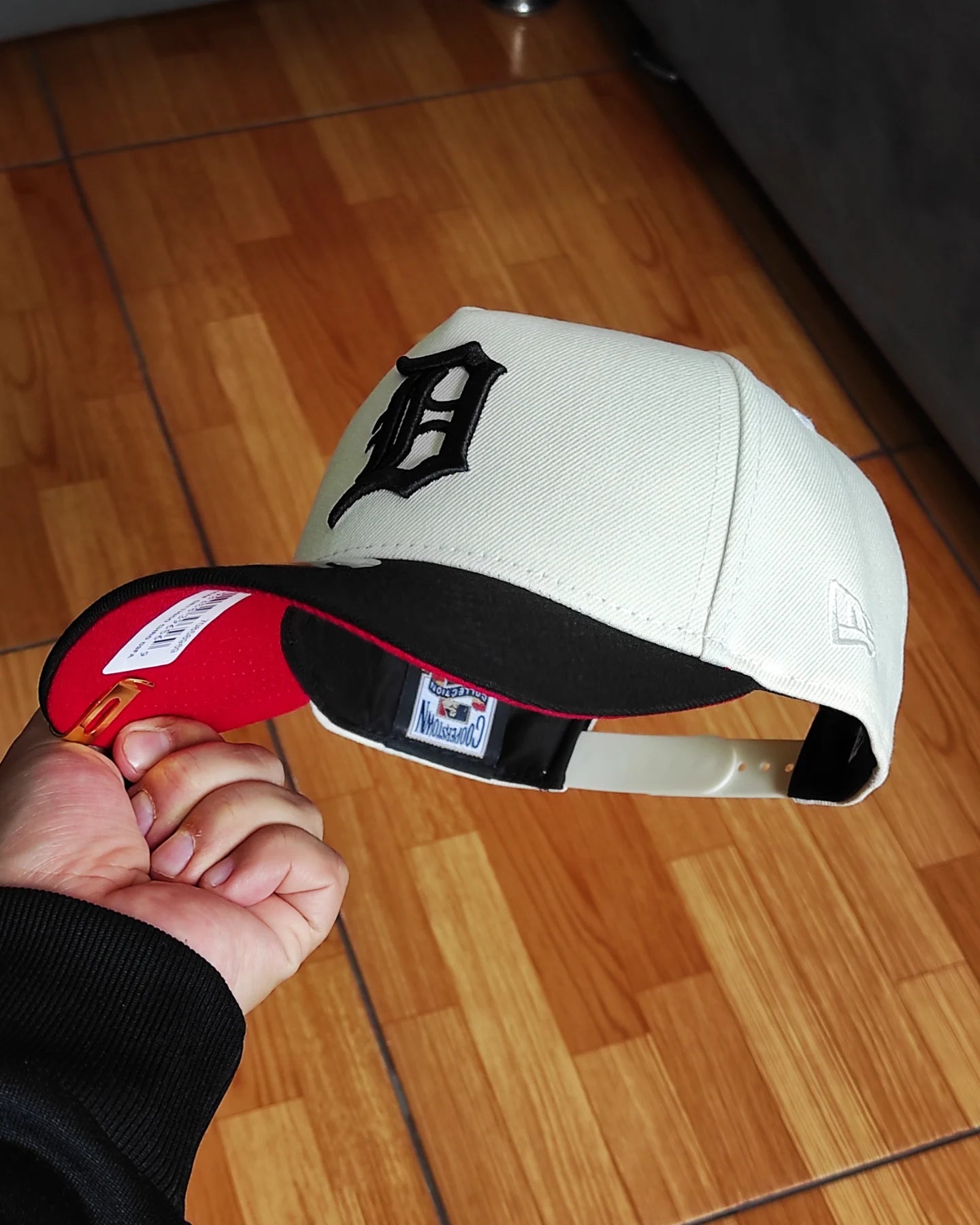 New Era Detroit Tigers Chrome Black 2 Tone 2000 Stadium 9Forty A-Frame Snapback