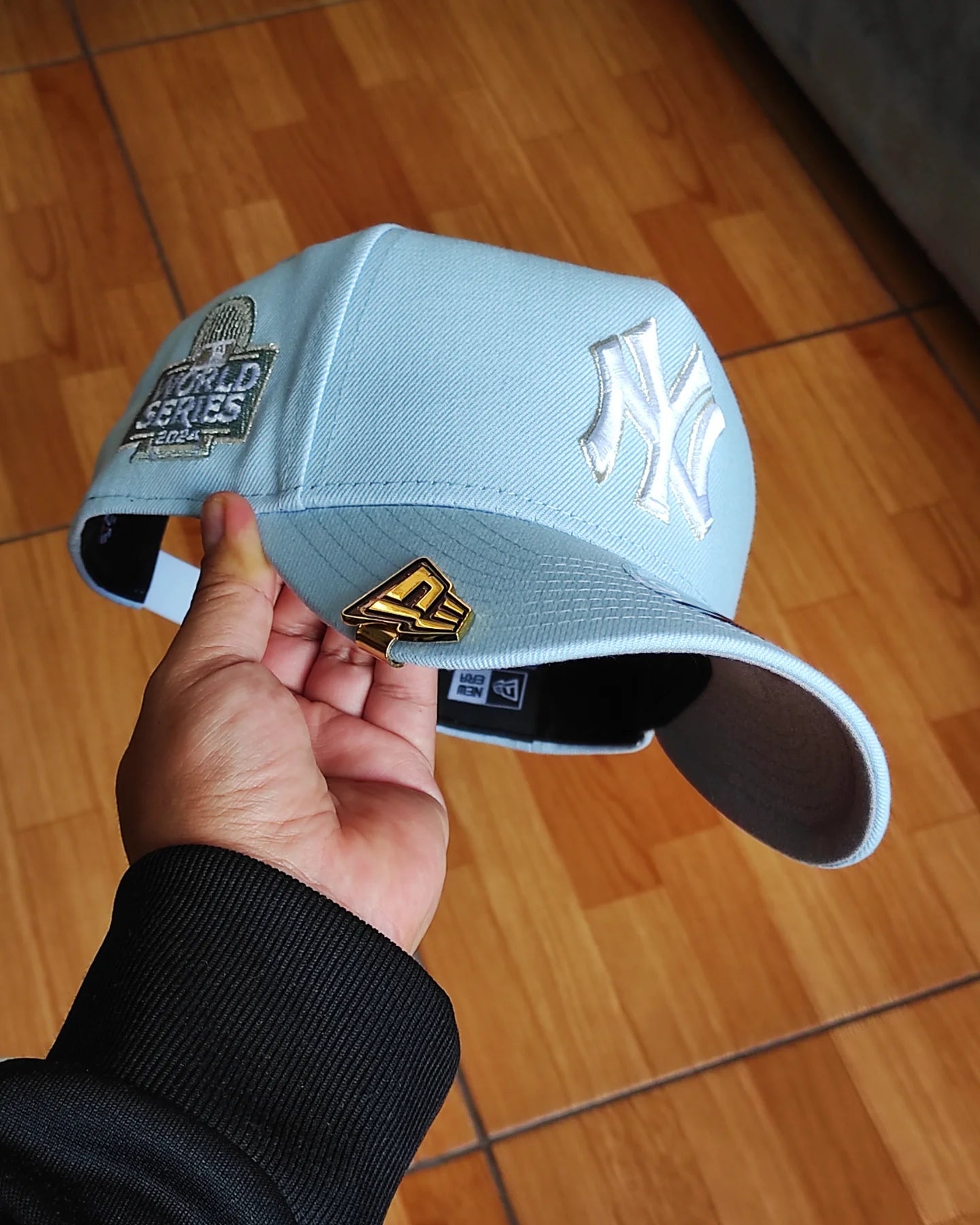 New Era New York Yankees world series 2024 SKY blue 9 FORTY A-FRAME