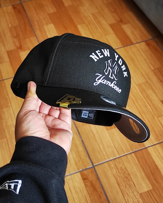 New Era New York script negro 9 FIFTY Snapback