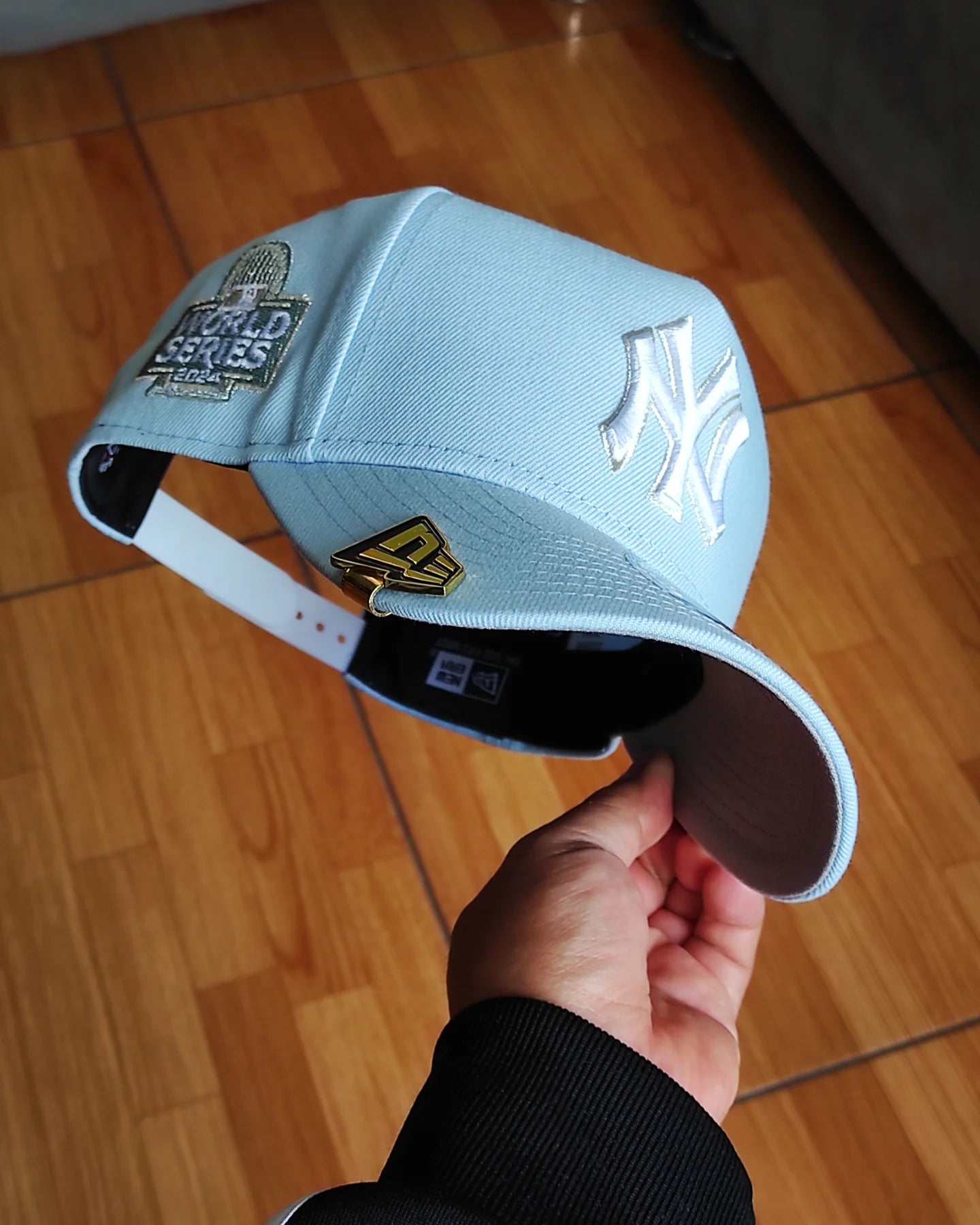 New Era New York Yankees world series 2024 SKY blue 9 FORTY A-FRAME