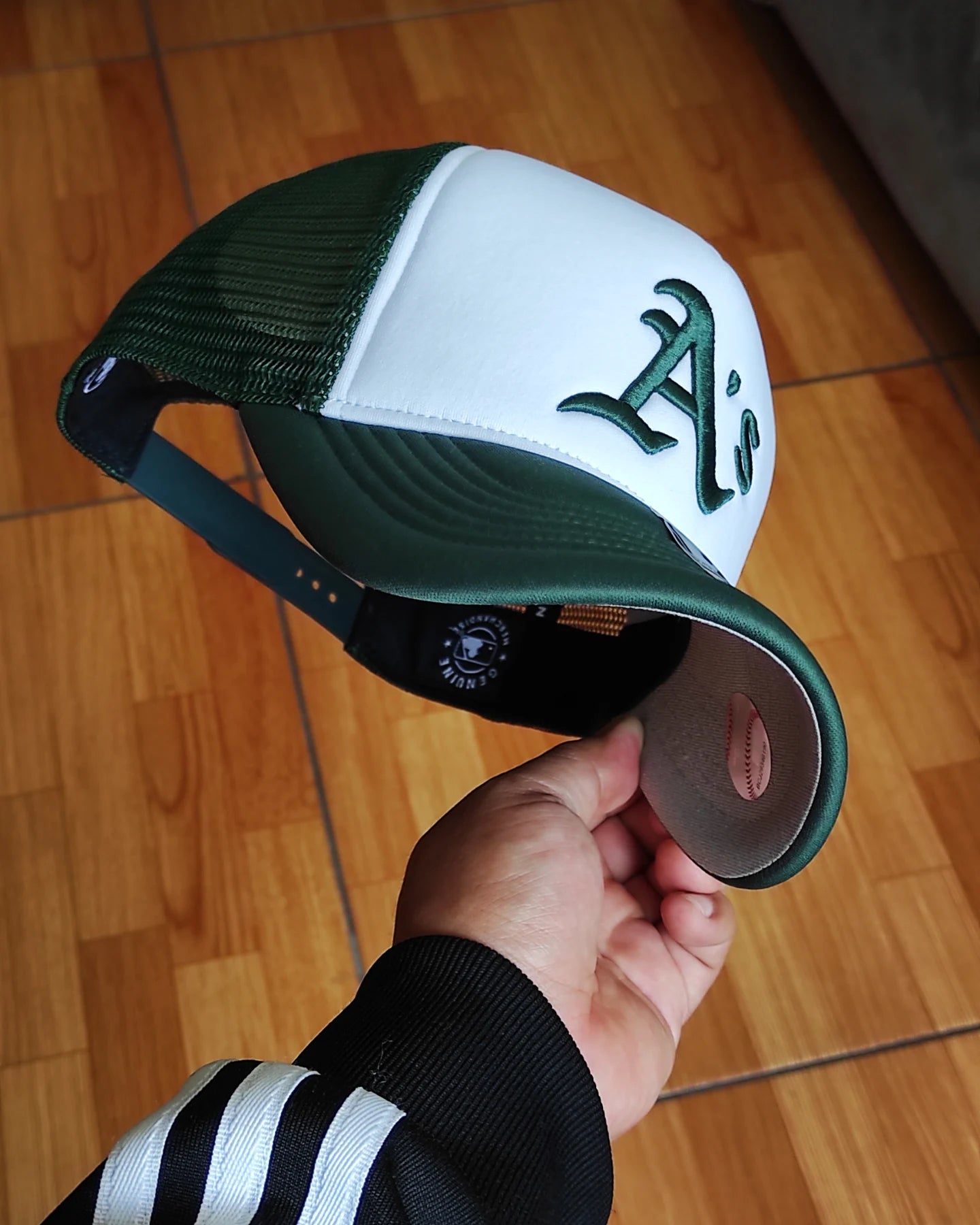 47Brand Oakland Athletic foam Trucker Snapback