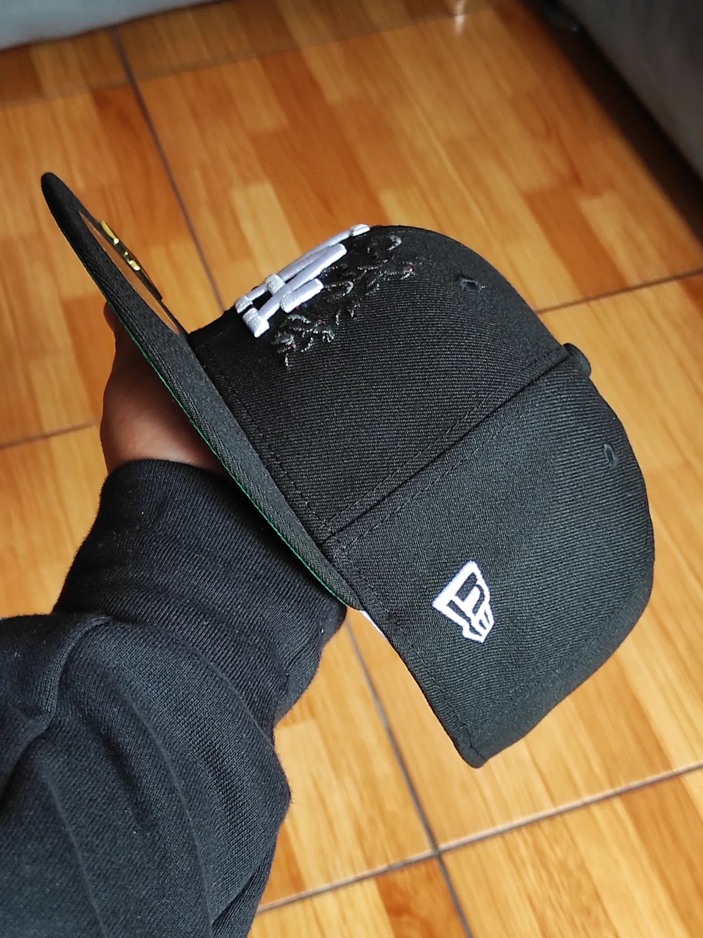 New Era Los Angeles Dodgers 40th Anniversary Black Crows Edition 59Fifty Fitted Hat