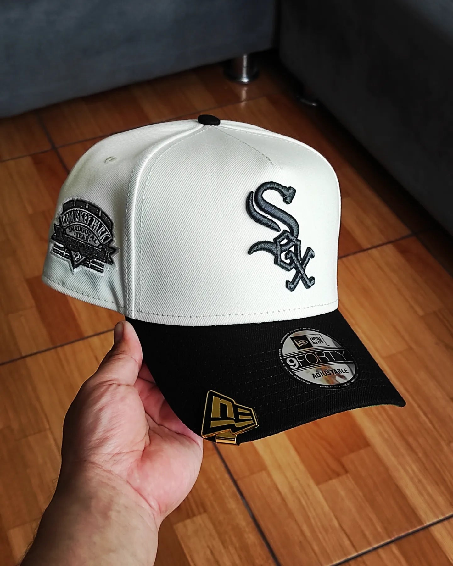 New Era Chicago White Sox inaugural year 1991 Chrome 9 FORTY AFRAME