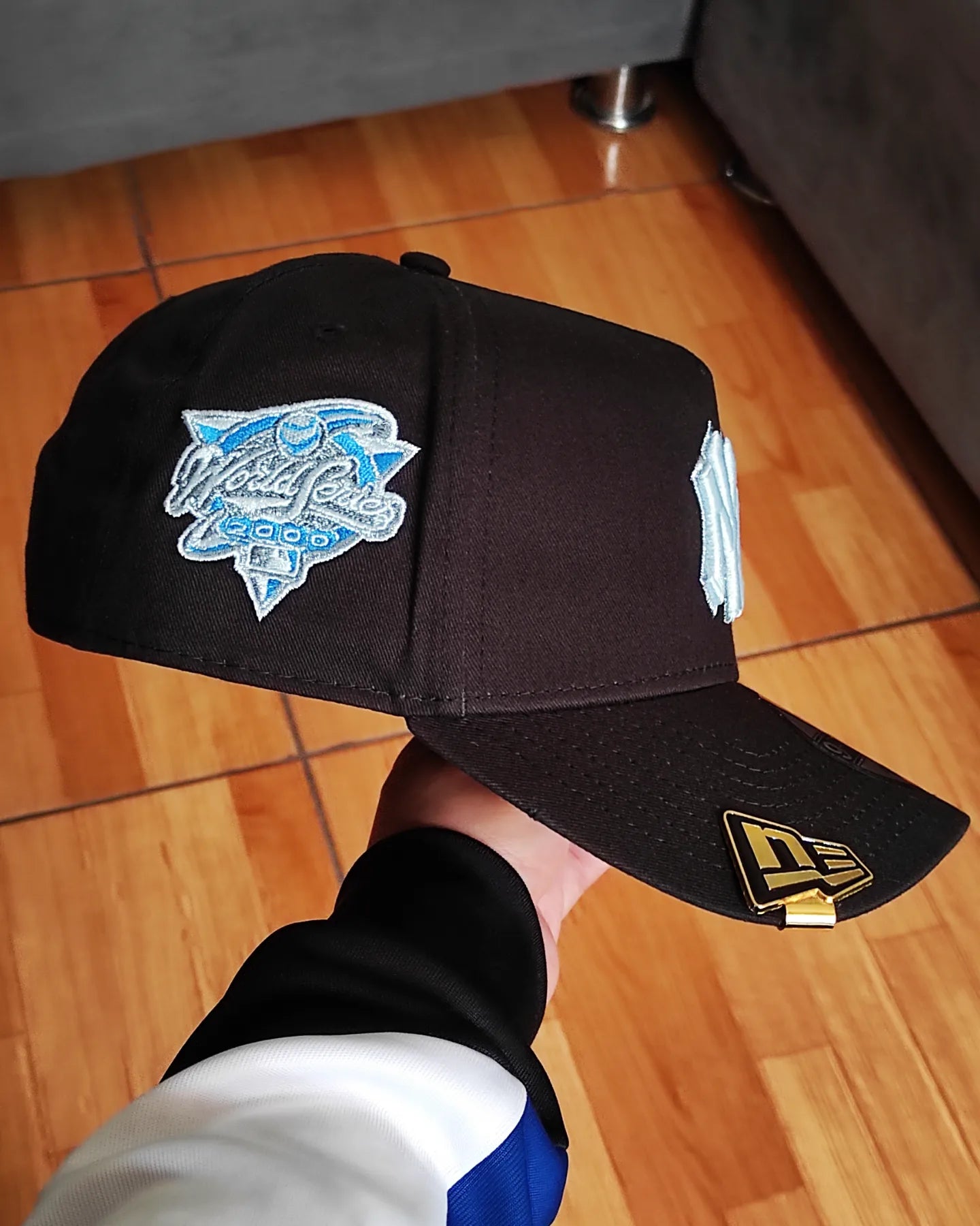 New Era New York yankees world series 2000 black /sky blue 9FORTY A-FRAME