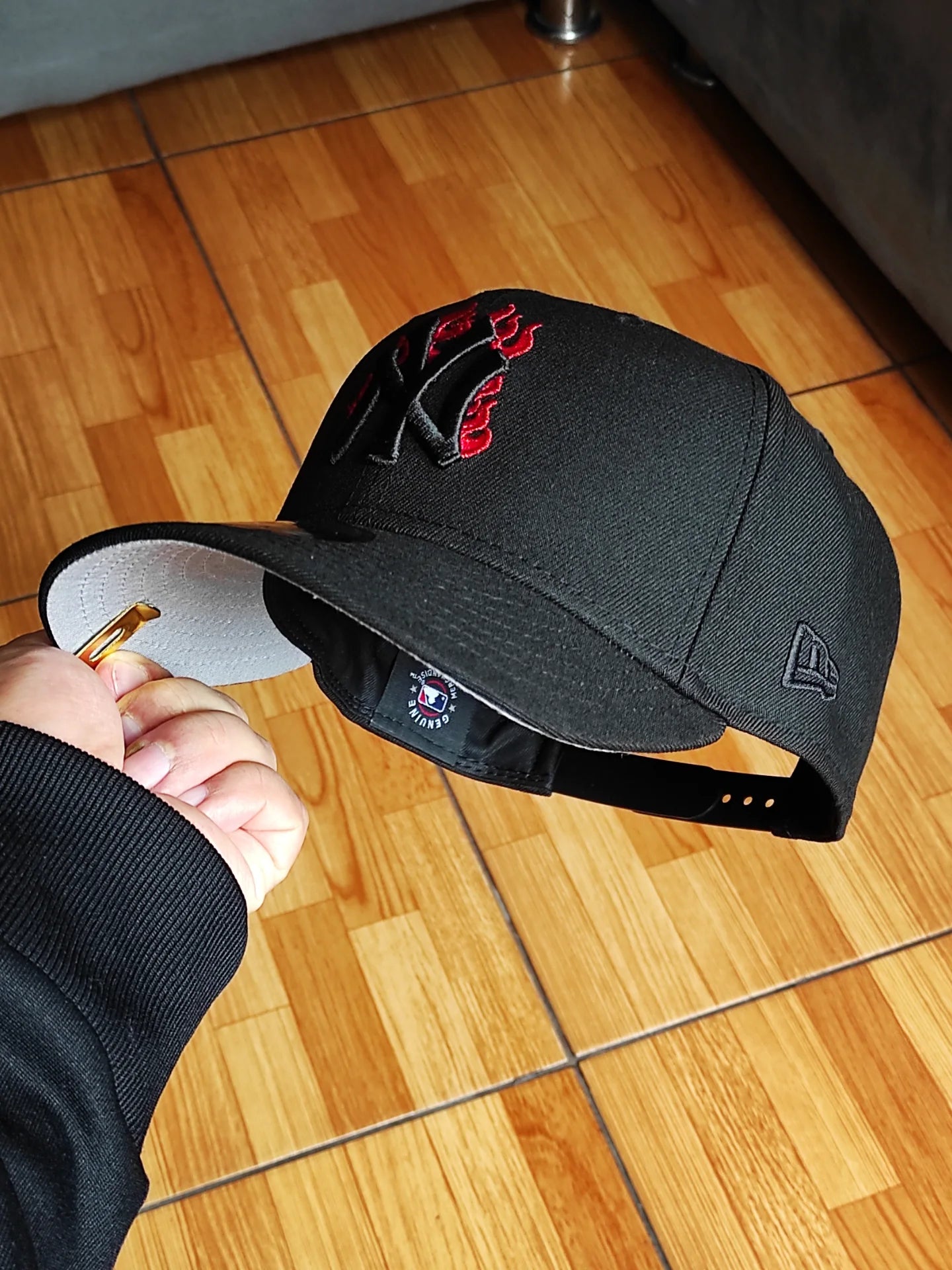 New Era New York Yankees flame 🔥 black edition 9FIFTY snapback cap