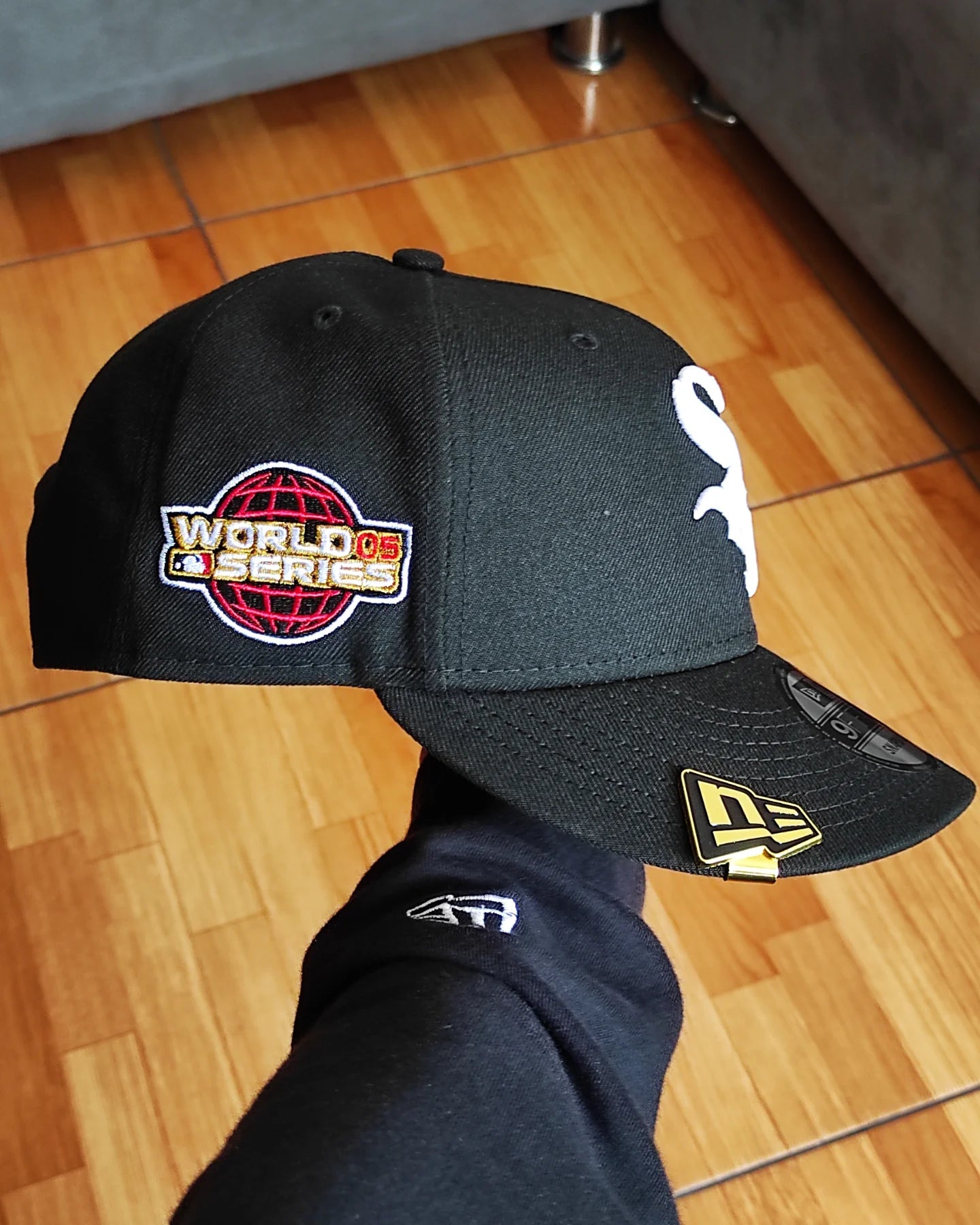 New Era Chicago White Sox world series black red 9 FIFTY Snapback