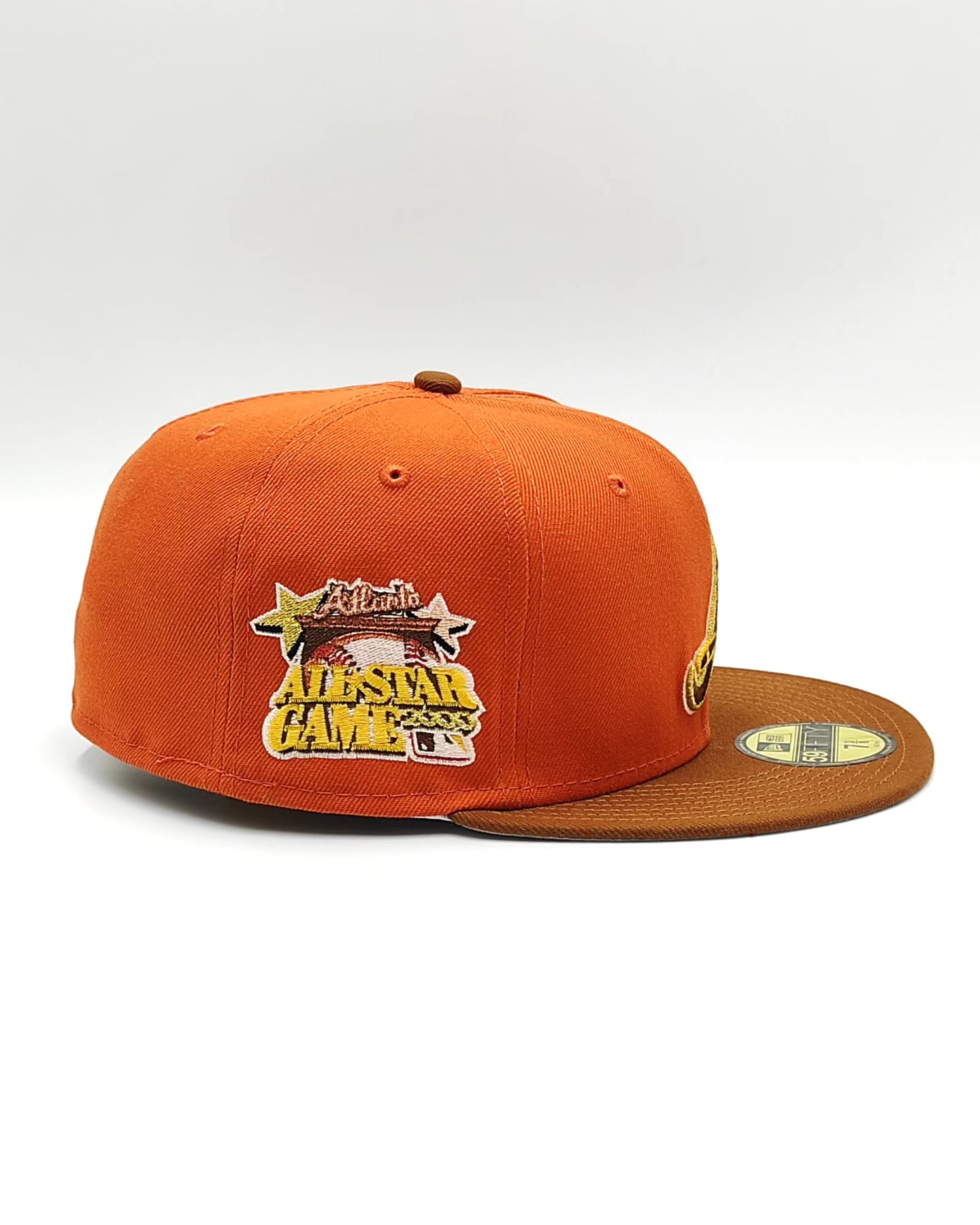 New Era Atlanta braves all star game 2000 golden rust two tone edition 59fifty fitted hat