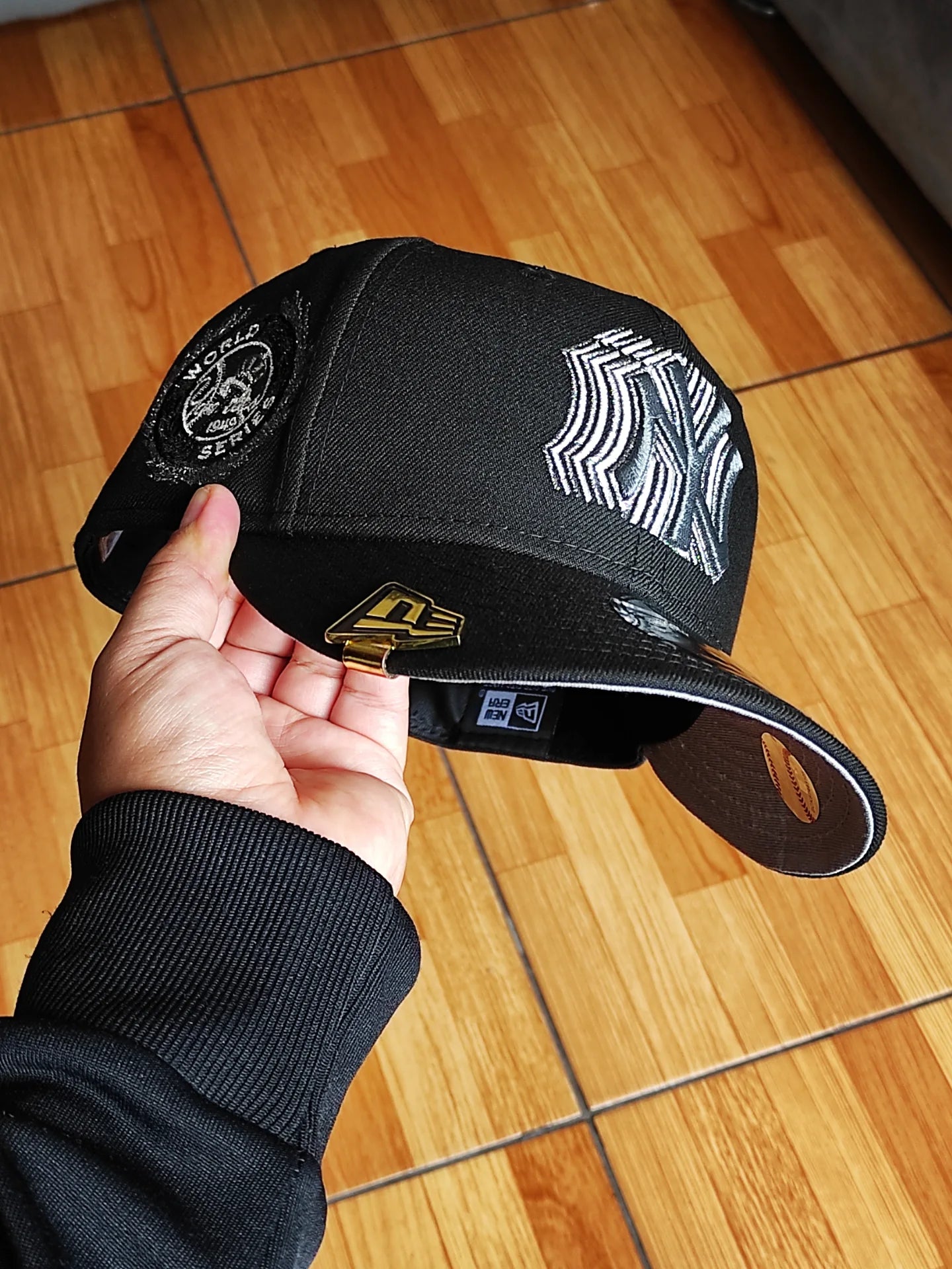 New Era New York Yankees 1949 World Series Black Edition 9Fifty Snapback Hat