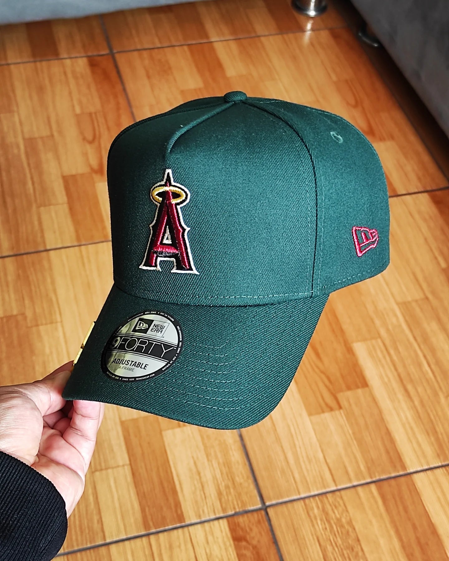 New Era Anaheim Angels 50th aniversario dark green 9FORTY A-FRAME SNAPBACK