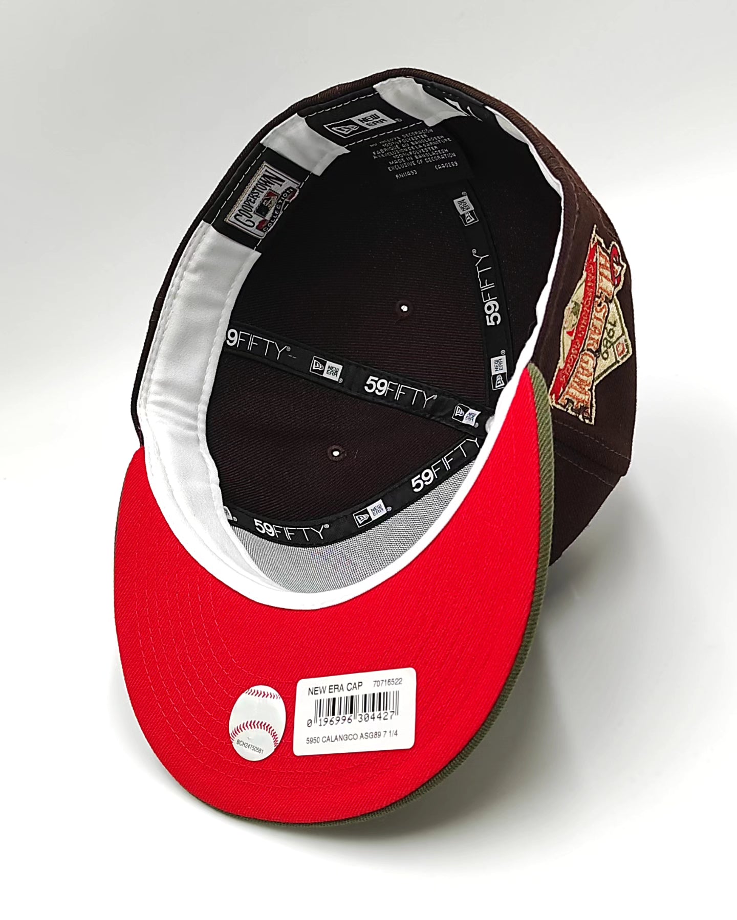 New Era California Angels 1989 All-Star Game Heavy Copper Two-Tone Edition 59Fifty Fitted Hat