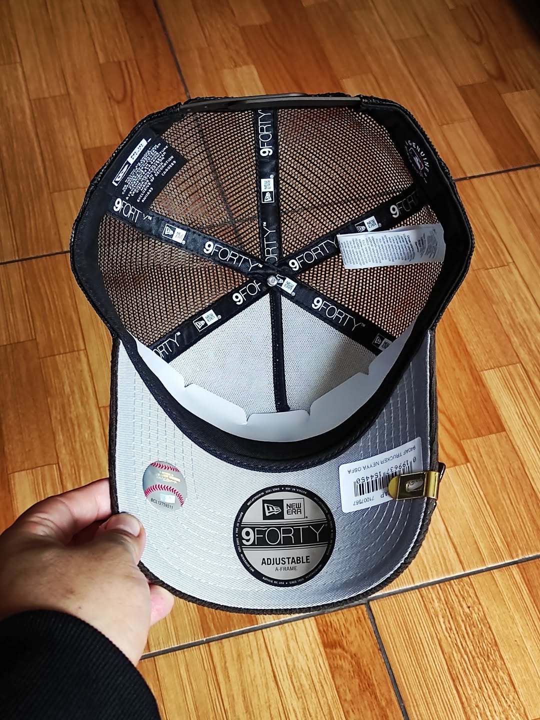 New Era New York Yankees trucker a frame Snapback víscera cord.