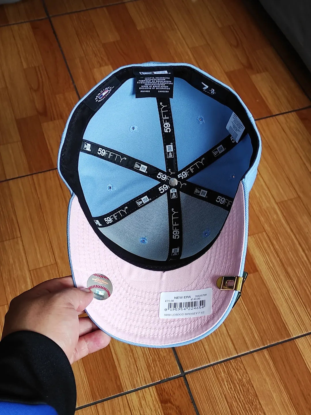 New Era Los Angeles Dodgers 🌴 🌮 sky blue 59FIFTY