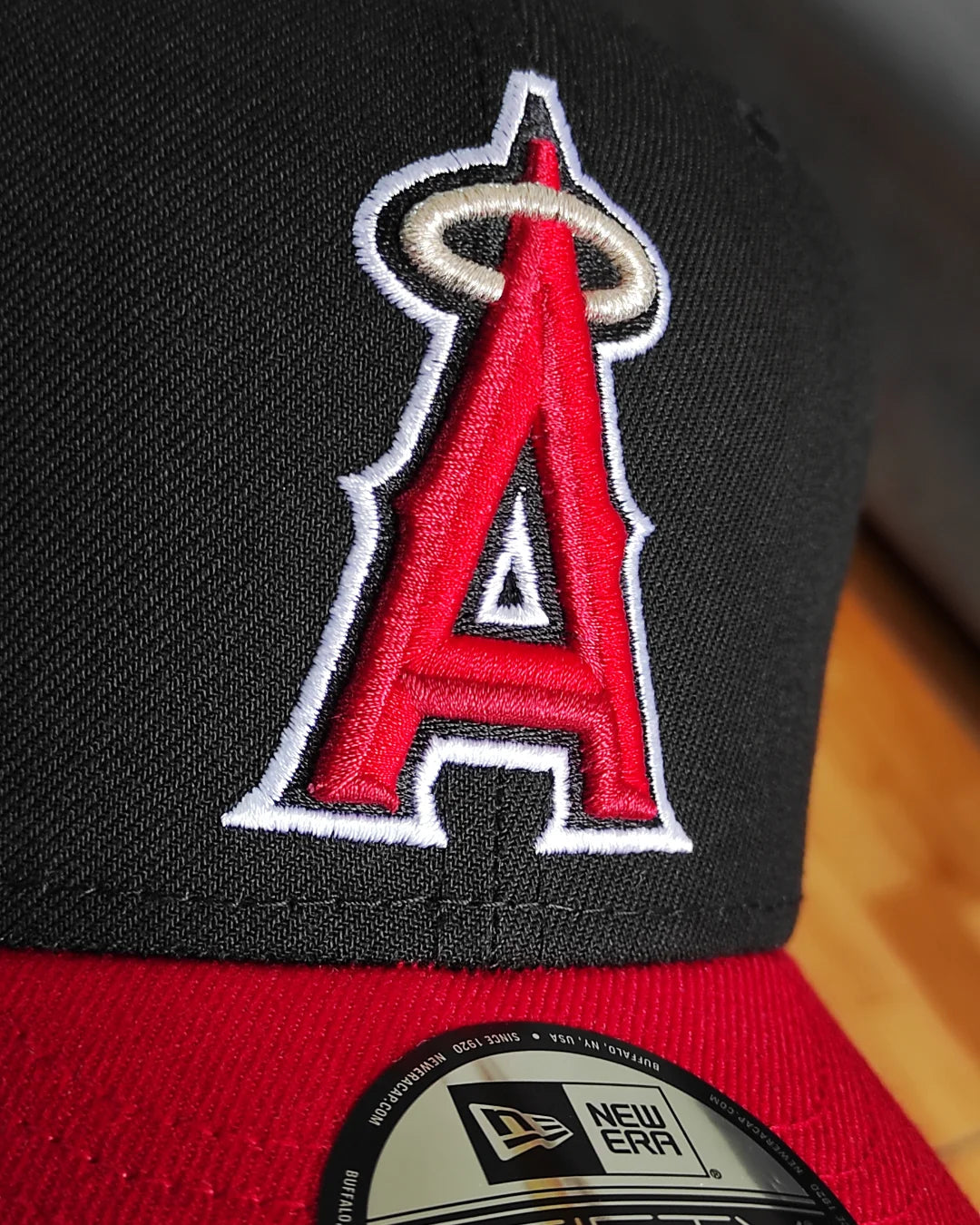 New Era Anaheim Angels 50th aniversario black Red 9 FIFTY Snapback