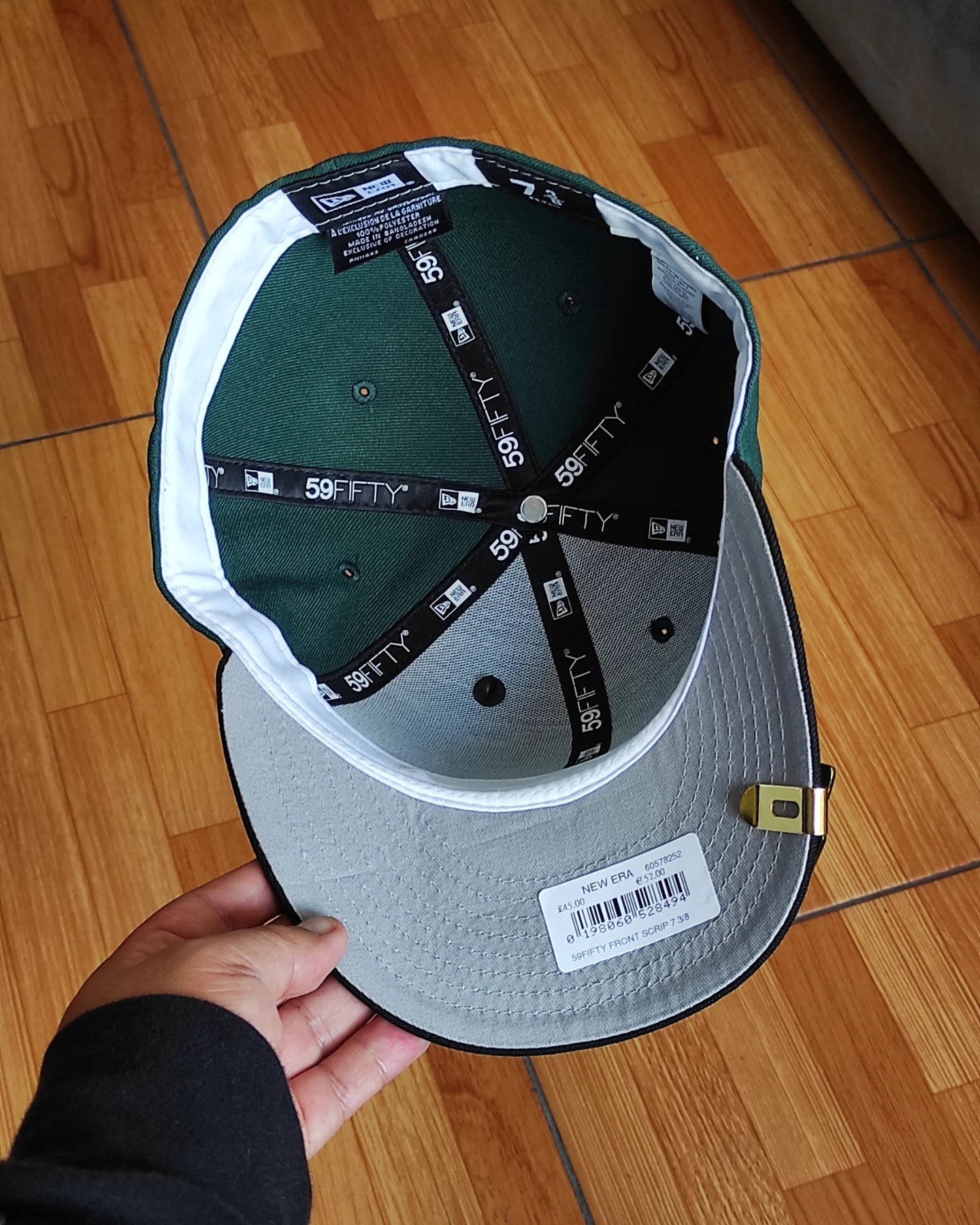 New Era Front script 59fifty fitted