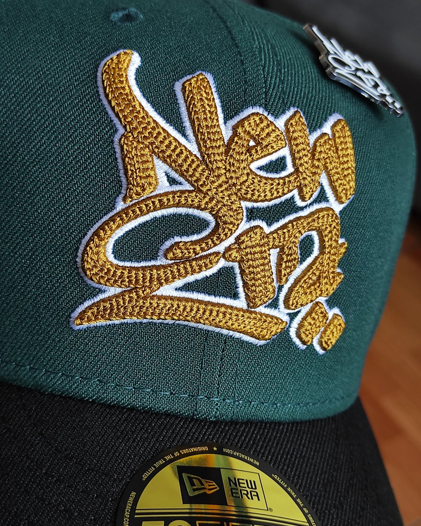 New Era Front script 59fifty fitted