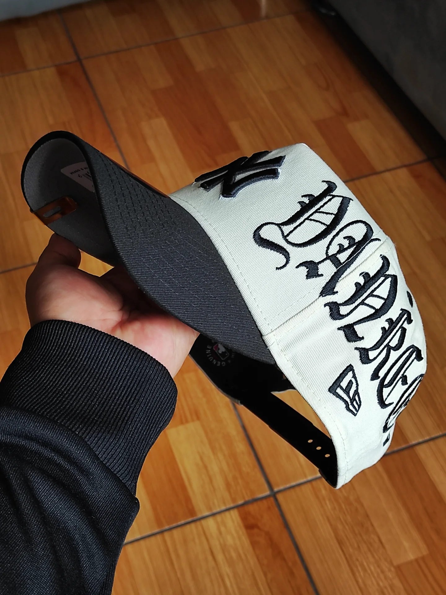 New Era New York Yankees gótica Chrome black Two tone 9FORTY A-FRAME