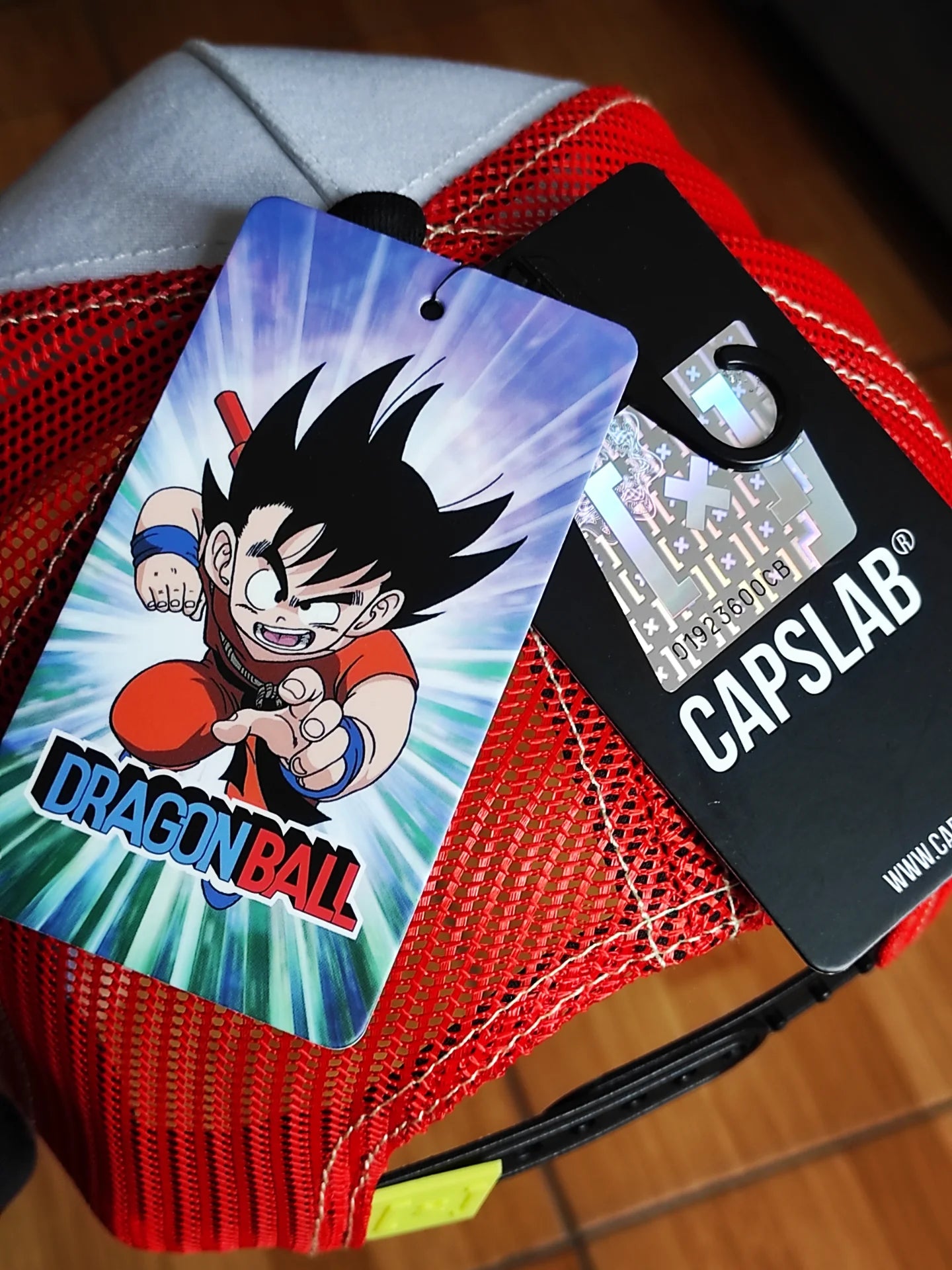 Capslab Dragon Ball Goku Trucker Snapback Hat