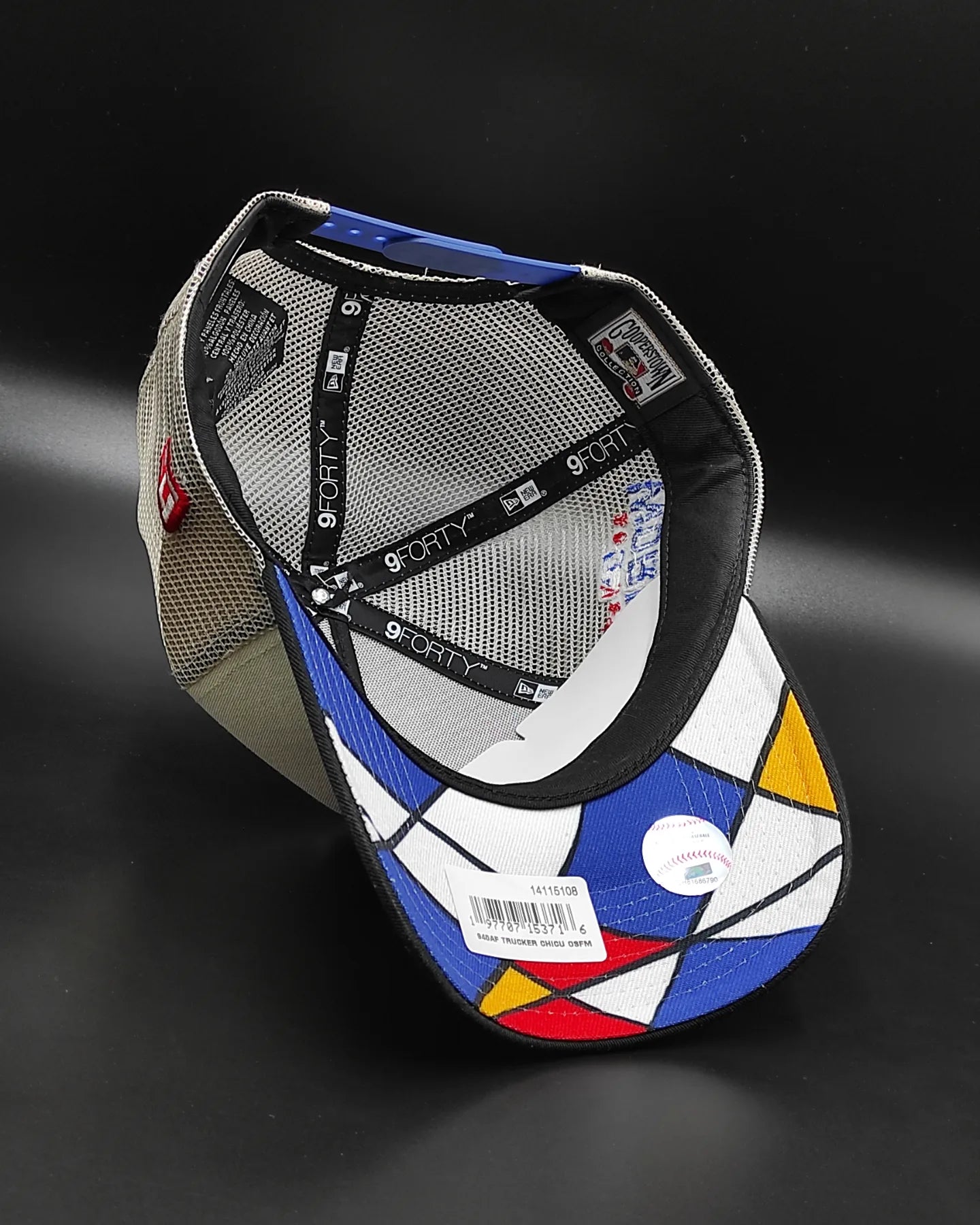 New Era Chicago Cubs 9 Forty A-FRAME Trucker Snapback