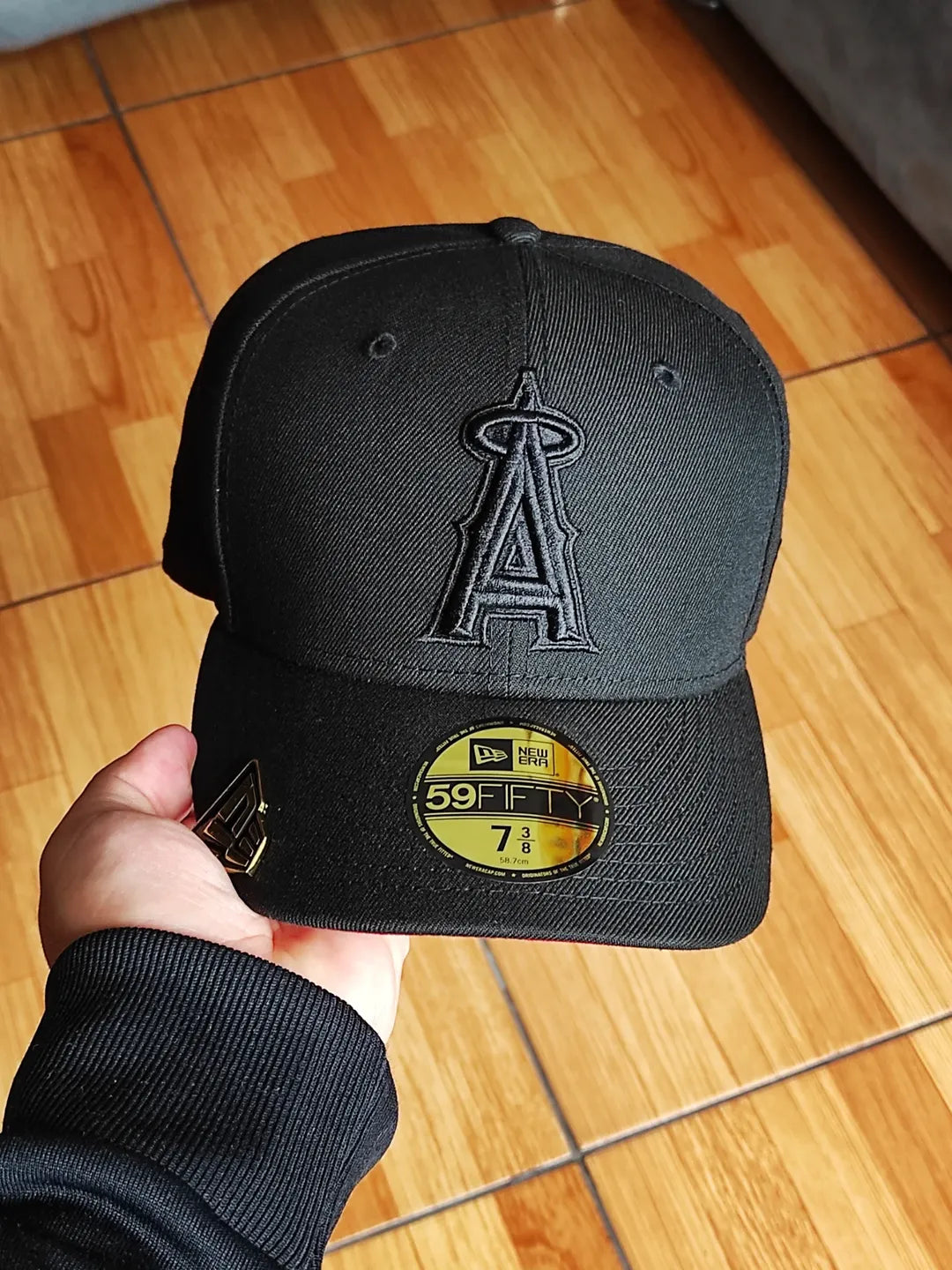 59FIFTY New Era ANAHEIM ANGELS BLACK red