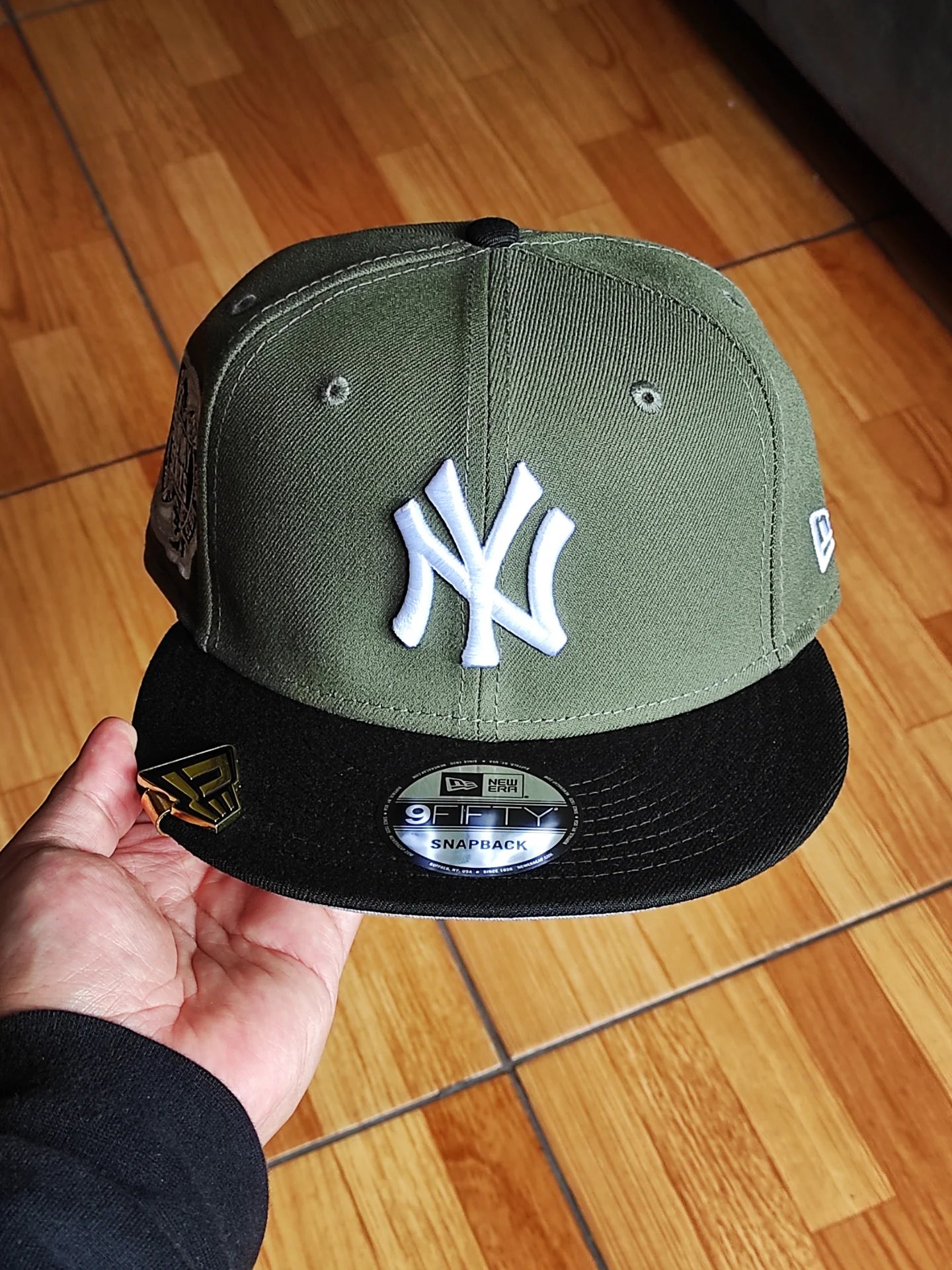 New Era New York Yankees Subway Series two Tone olive black 9 FIFTY Snapback
