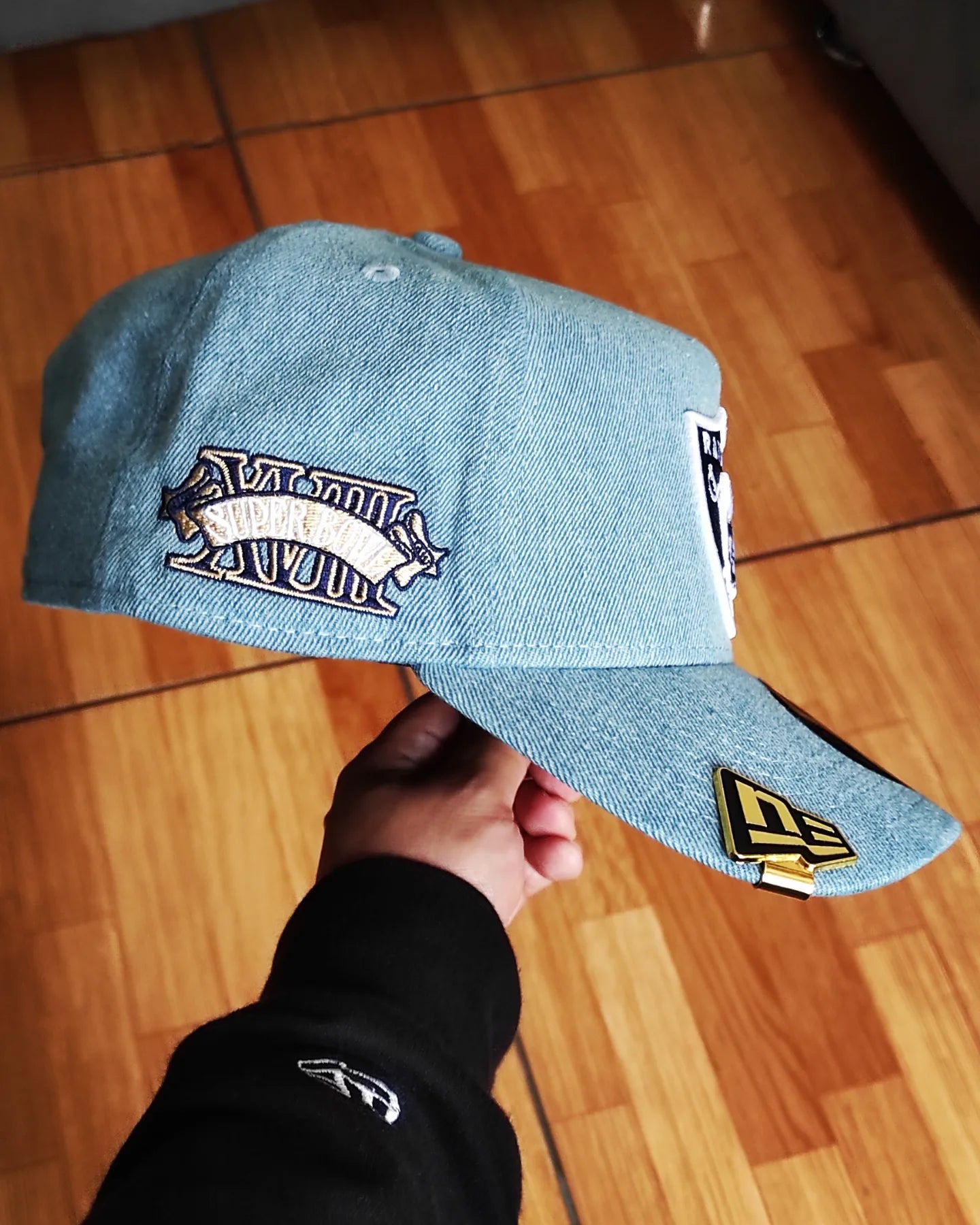 New Era Las Vegas Raiders DENIM👖super Bowll 9FORTY AFRAME