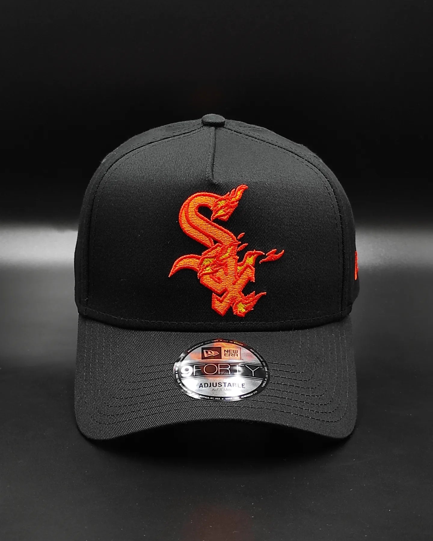 New Era White Sox 'flama' caliente' 9FORTY A-Frame Snapback