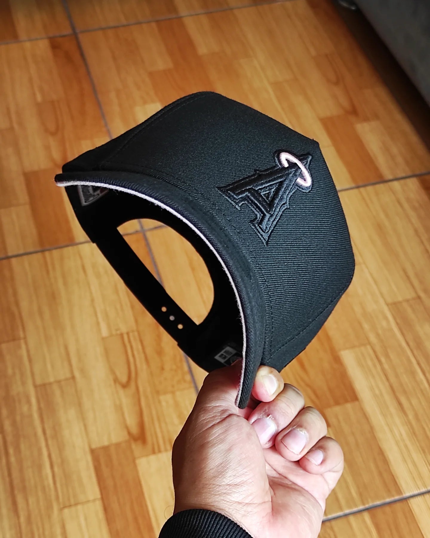 New Era Anaheim Angels black/pink 9 FORTY A-FRAME