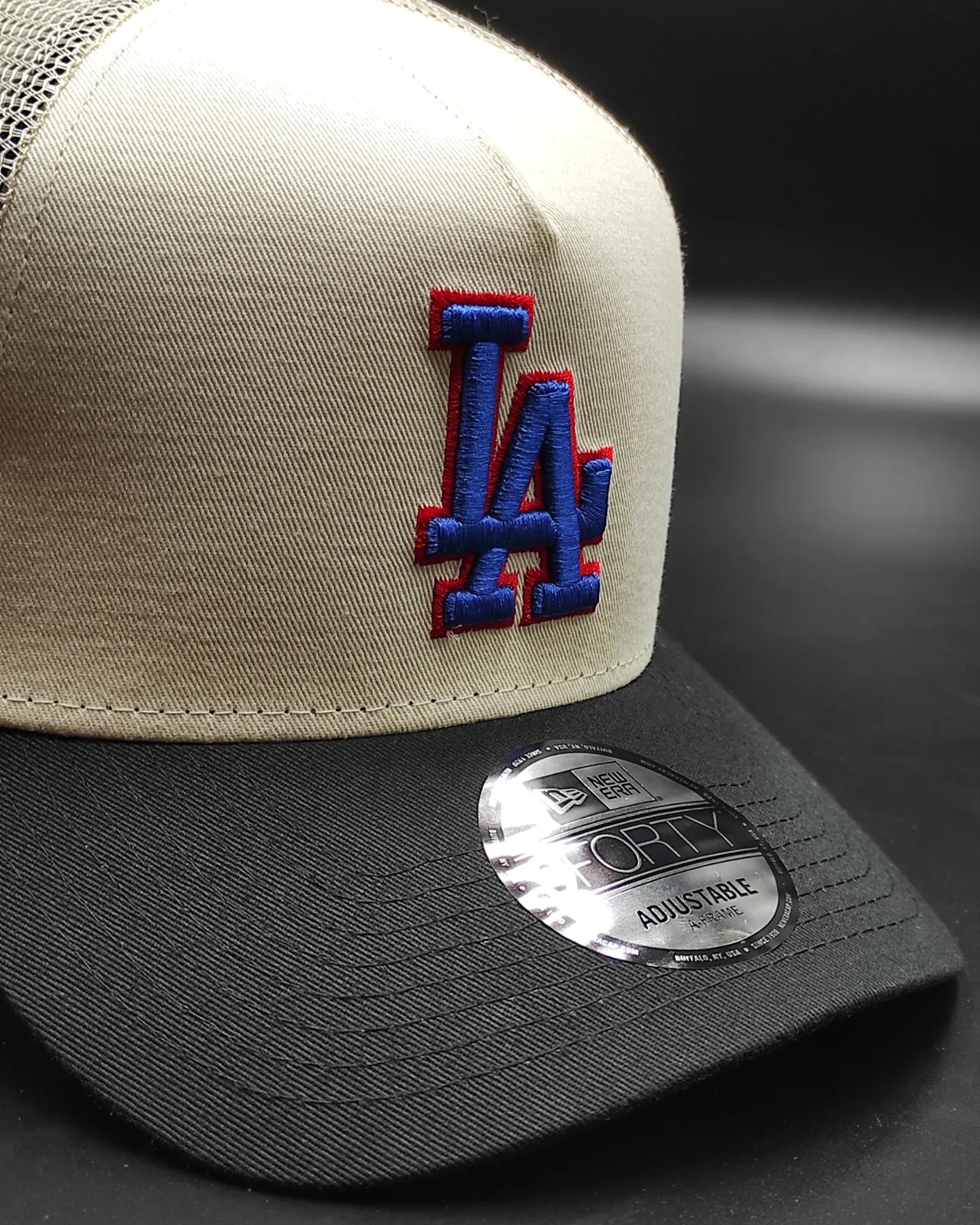 New Era Los Angeles Dodgers Forty A-FRAME Trucker Snapback