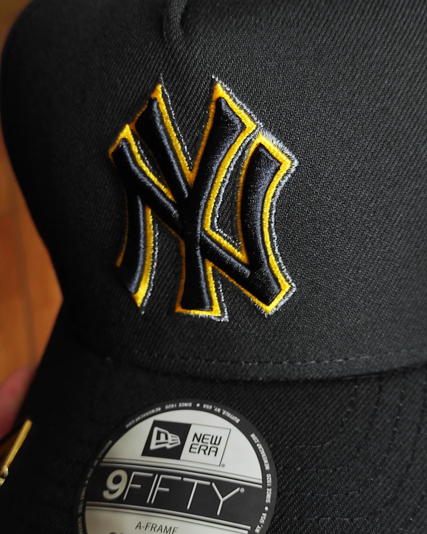 New Era New York Yankees World Series 1999 Black 9Fifty A Frame Snapback Hat