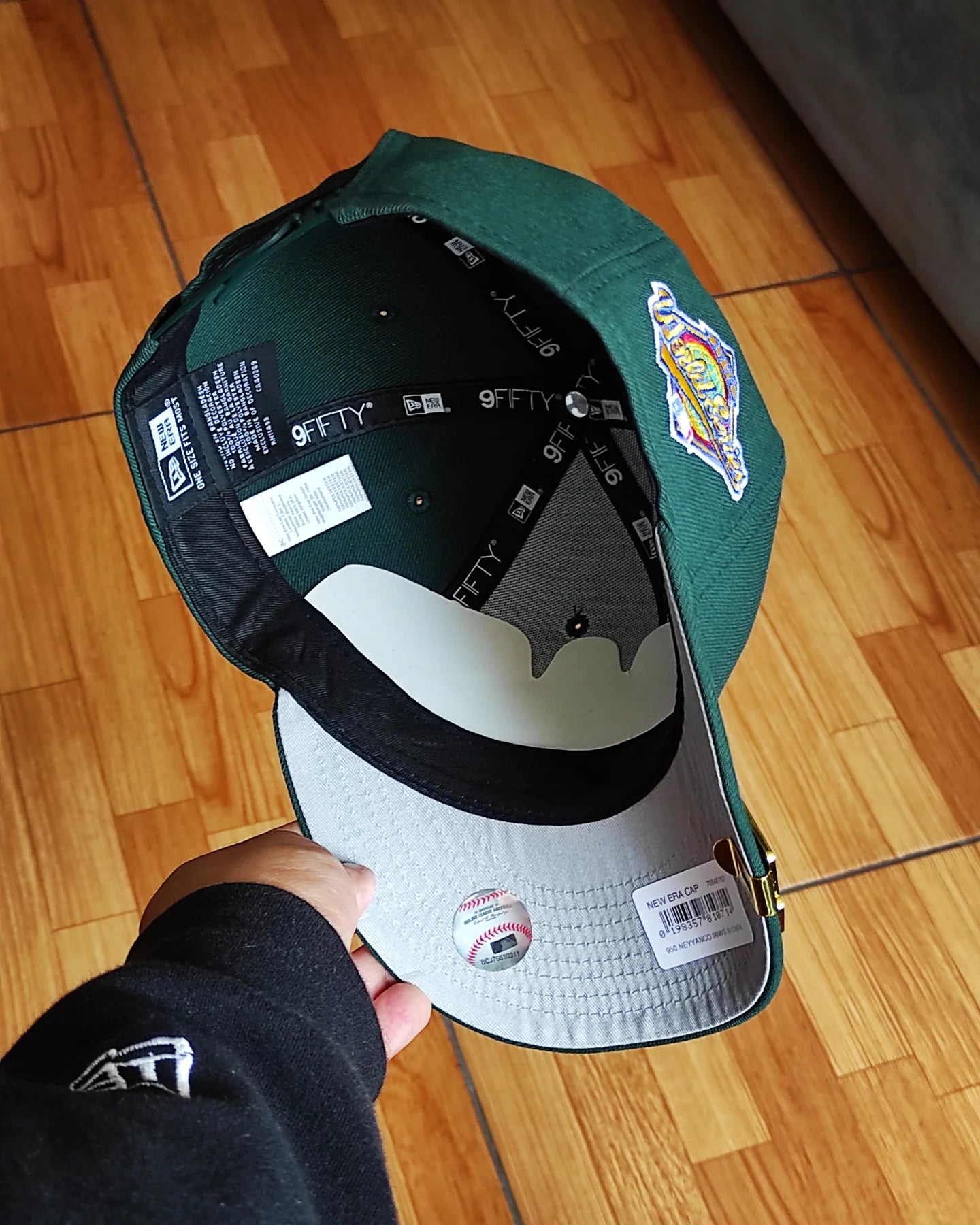 New Era las New York Yankees world series 1999 dark green 9 FIFTY Snapback
