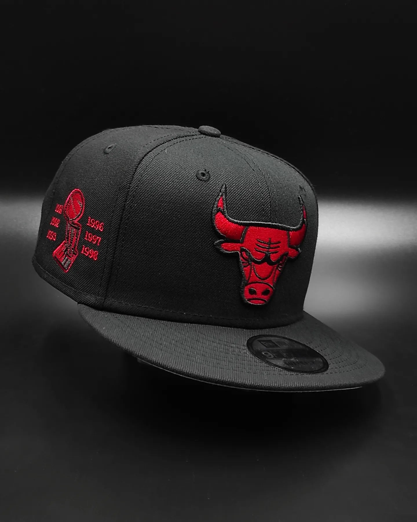 Casquette Snapback 9FIFTY NBA Split Logo Chicago Bulls noir NEW ERA
