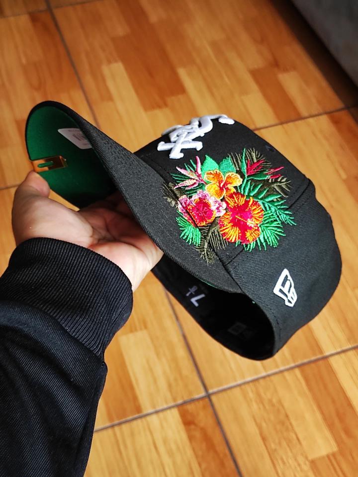59FIFTY Chicago White Sox floral Black New Era